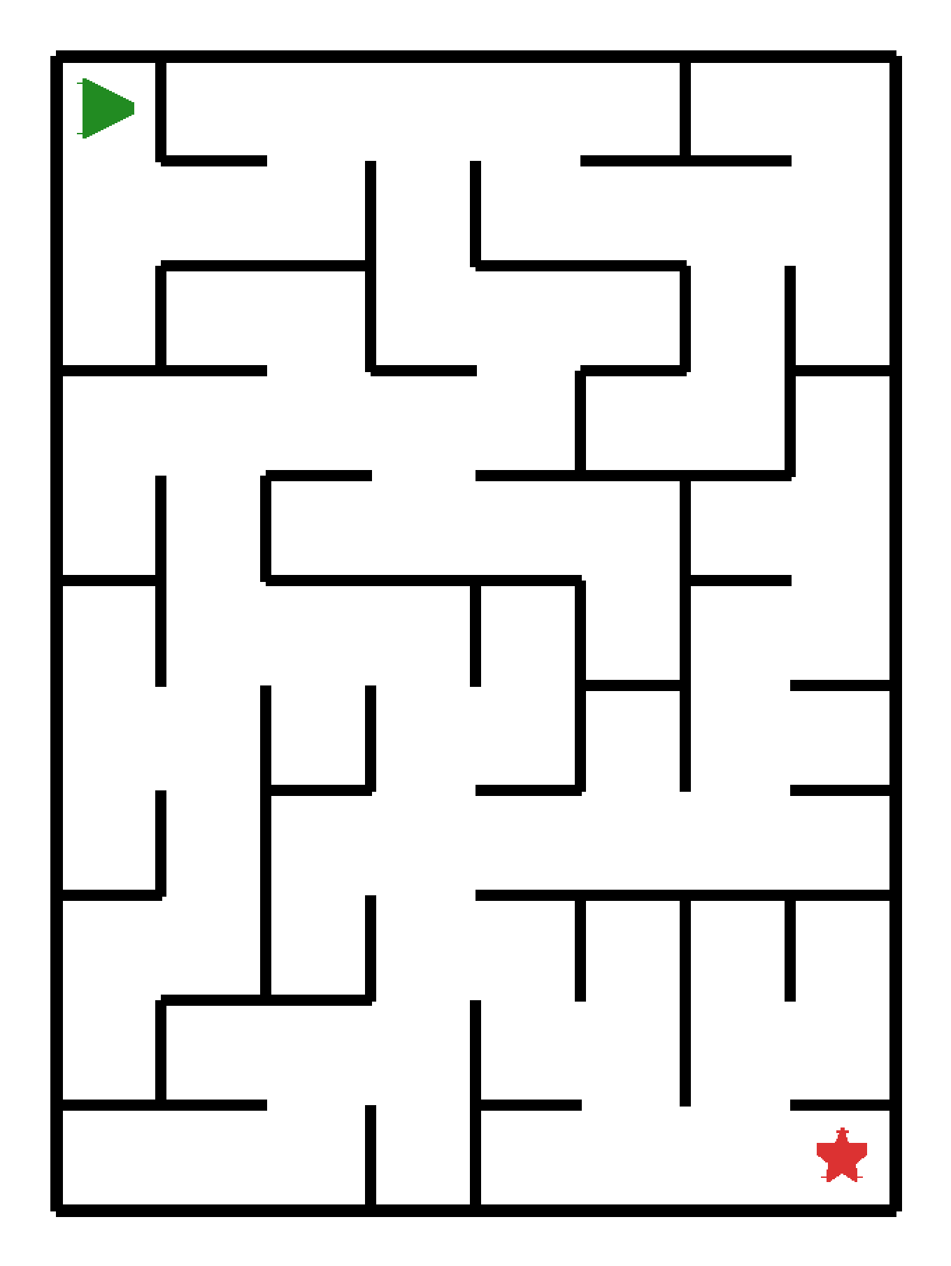 Labyrinth-Rätsel Labyrinth (schwer) für Kleinkinder aus der Kategorie Labyrinth - kostenlos ausdrucken