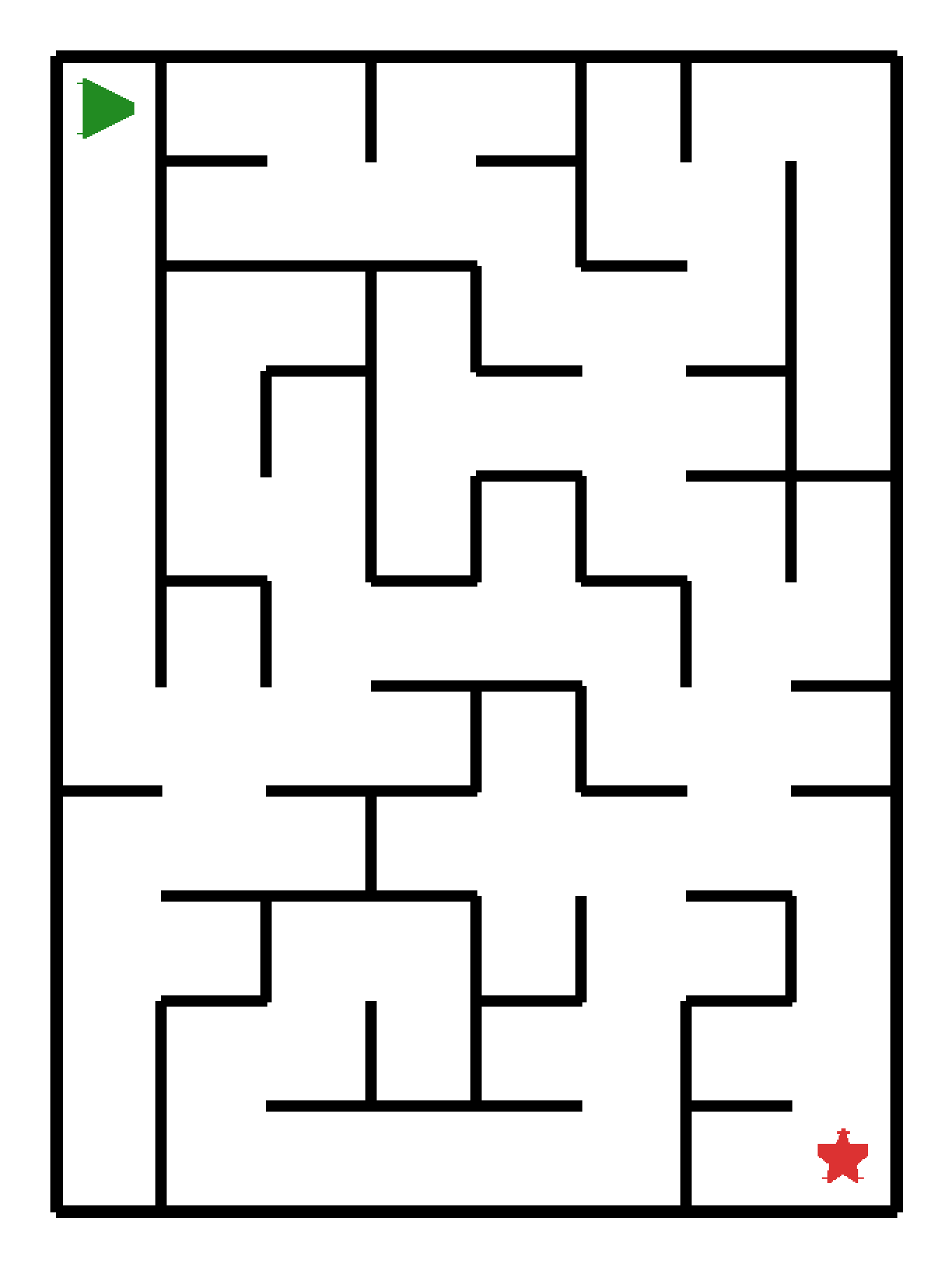 Labyrinth-Rätsel Labyrinth (schwer) für Kleinkinder aus der Kategorie Labyrinth - kostenlos ausdrucken