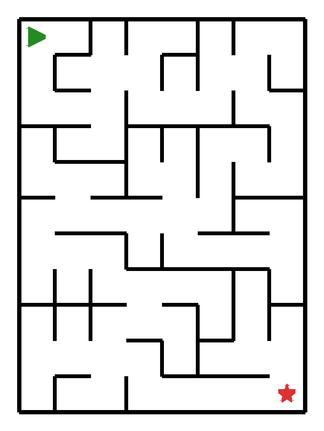 Labyrinth-Rätsel Labyrinth (schwer) für Kleinkinder aus der Kategorie Labyrinth - kostenlos ausdrucken