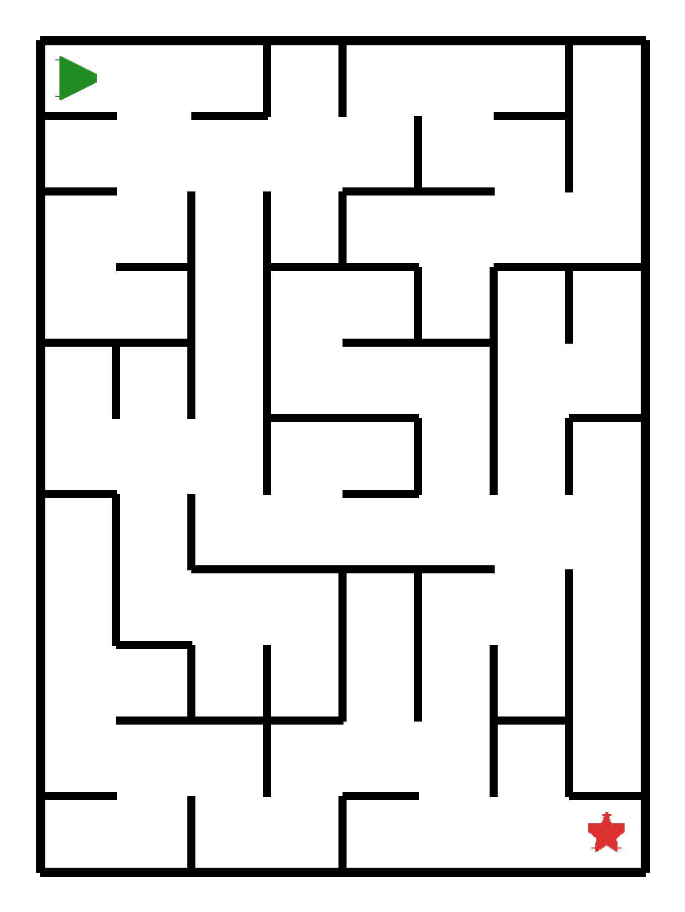 Labyrinth-Rätsel Labyrinth (schwer) für Kleinkinder aus der Kategorie Labyrinth - kostenlos ausdrucken