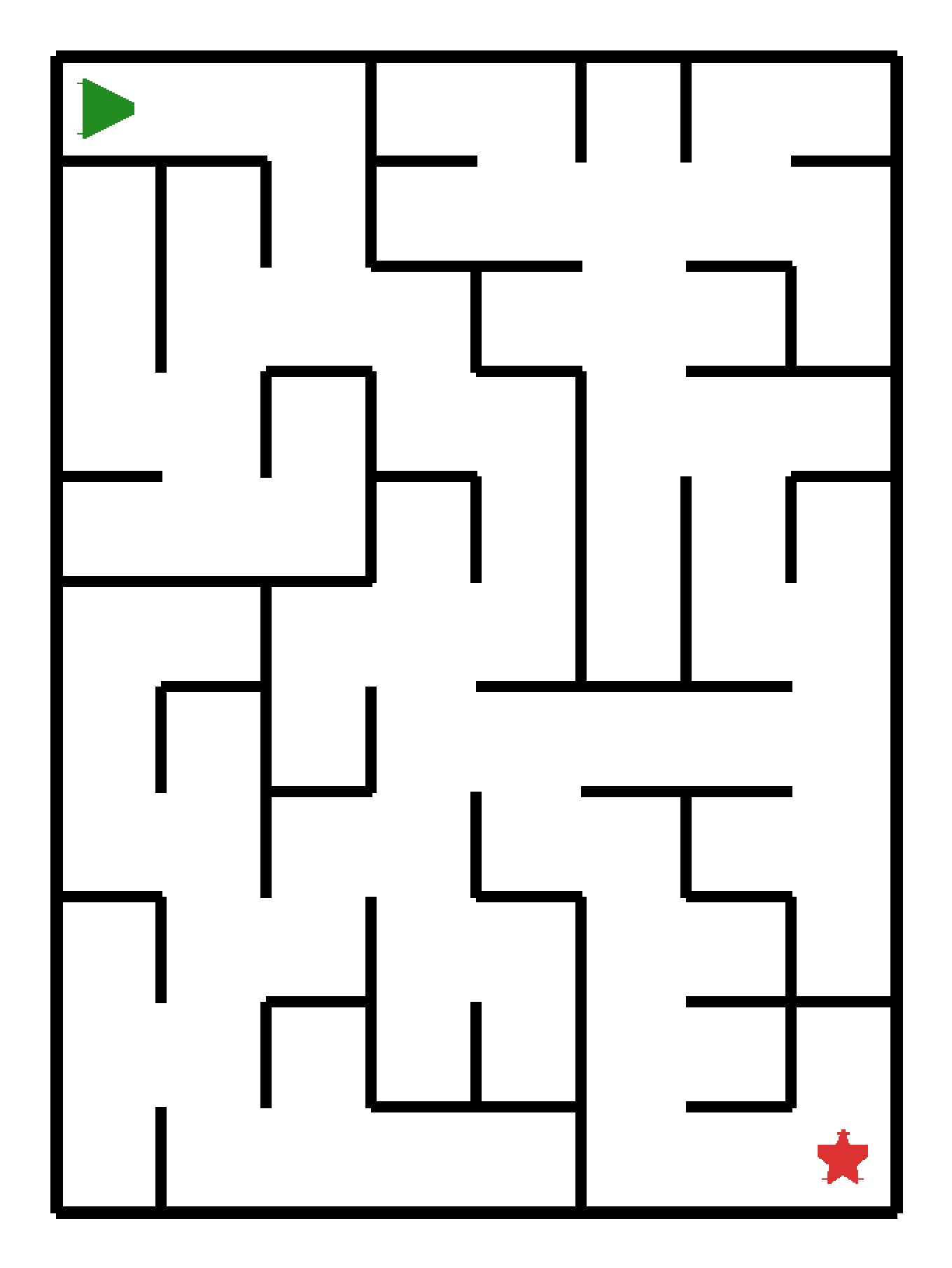 Labyrinth-Rätsel Labyrinth (schwer) für Kleinkinder aus der Kategorie Labyrinth - kostenlos ausdrucken