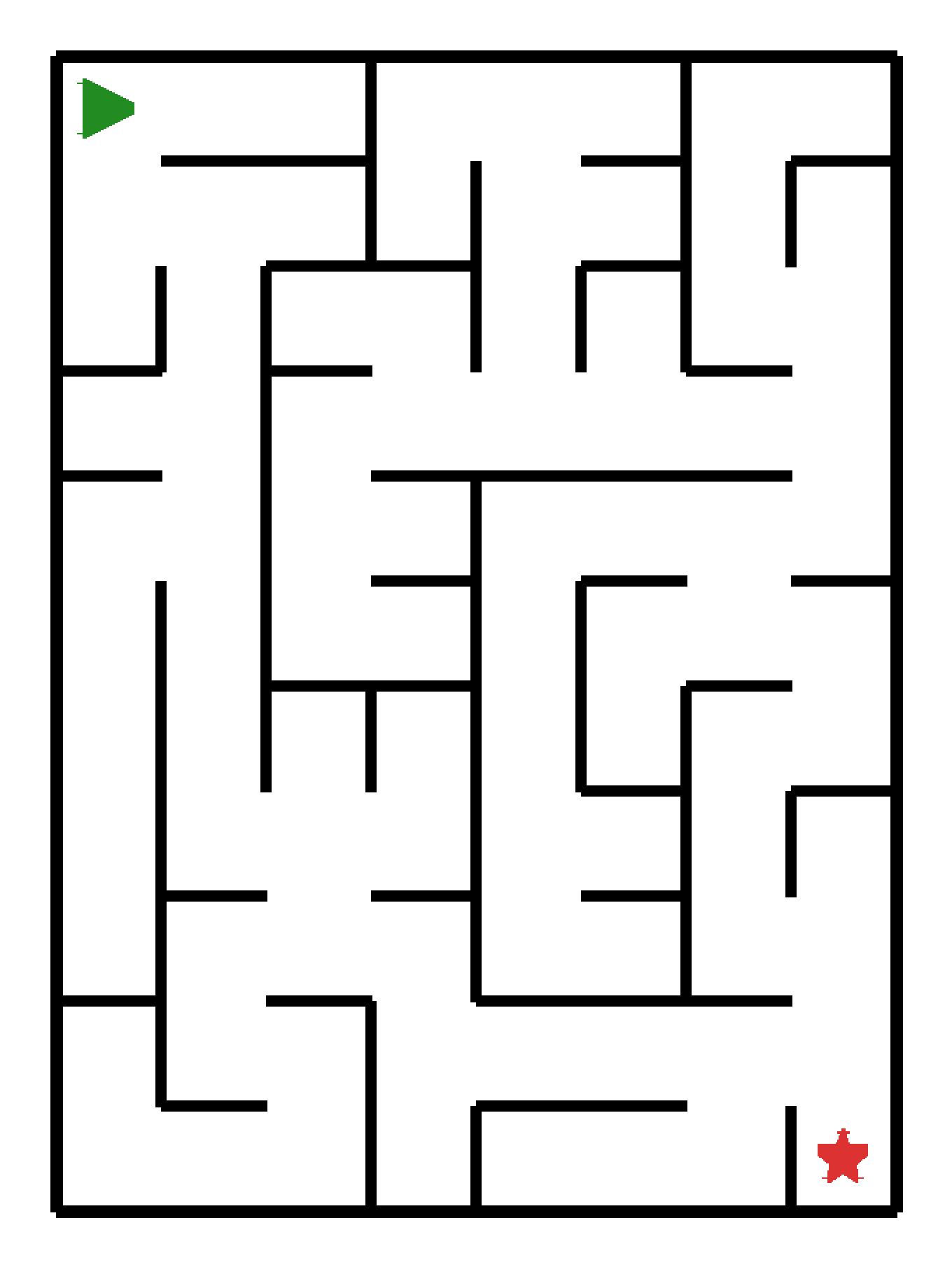 Labyrinth-Rätsel Labyrinth (schwer) für Kleinkinder aus der Kategorie Labyrinth - kostenlos ausdrucken