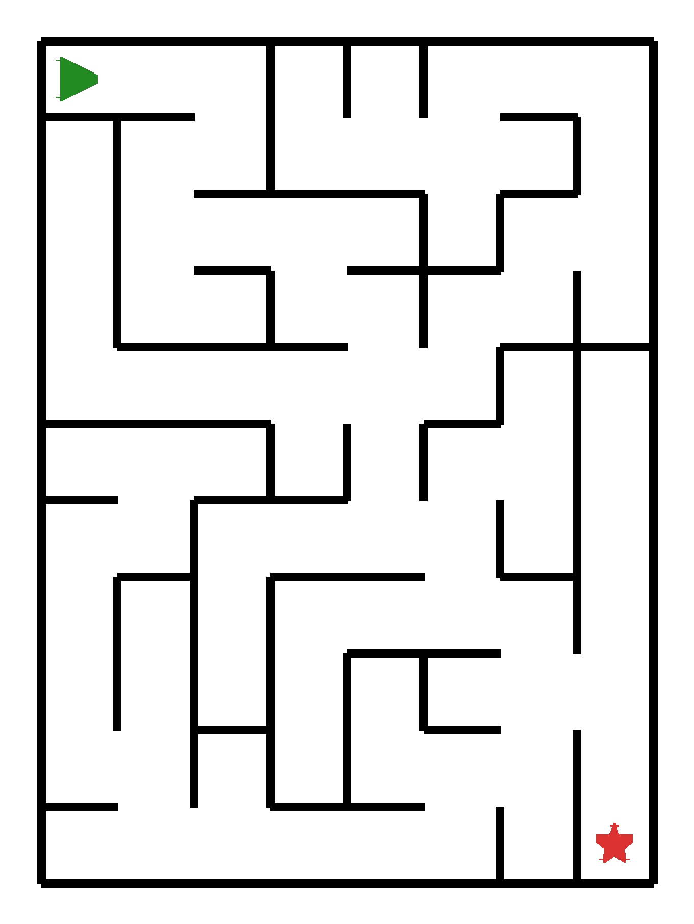Labyrinth-Rätsel Labyrinth (schwer) für Kleinkinder aus der Kategorie Labyrinth - kostenlos ausdrucken