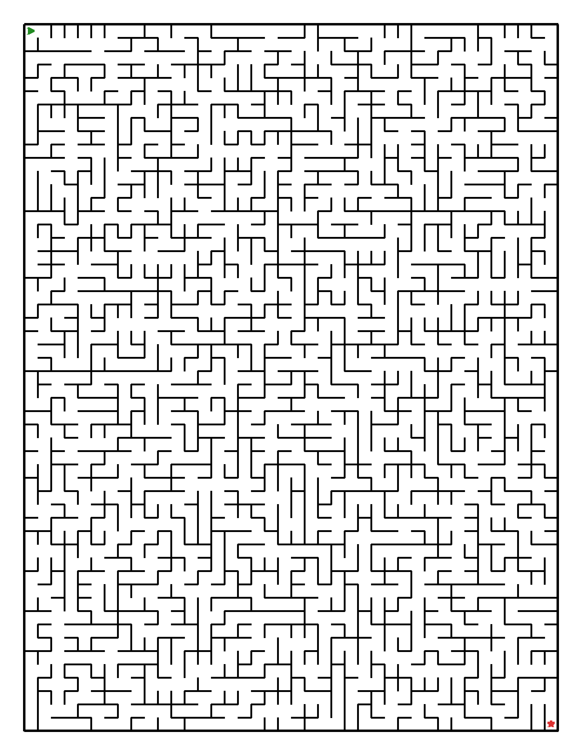 Labyrinth-Rätsel Labyrinth (schwer) für Teenager aus der Kategorie Labyrinth - kostenlos ausdrucken