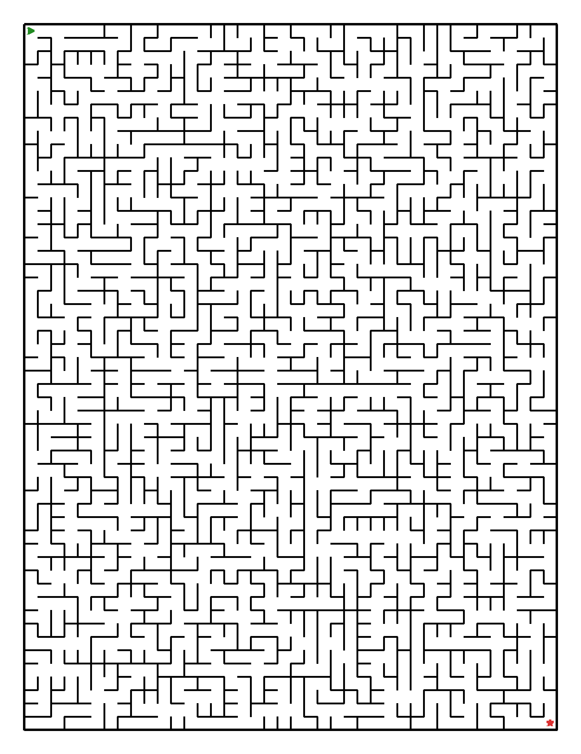 Labyrinth-Rätsel Labyrinth (schwer) für Teenager aus der Kategorie Labyrinth - kostenlos ausdrucken