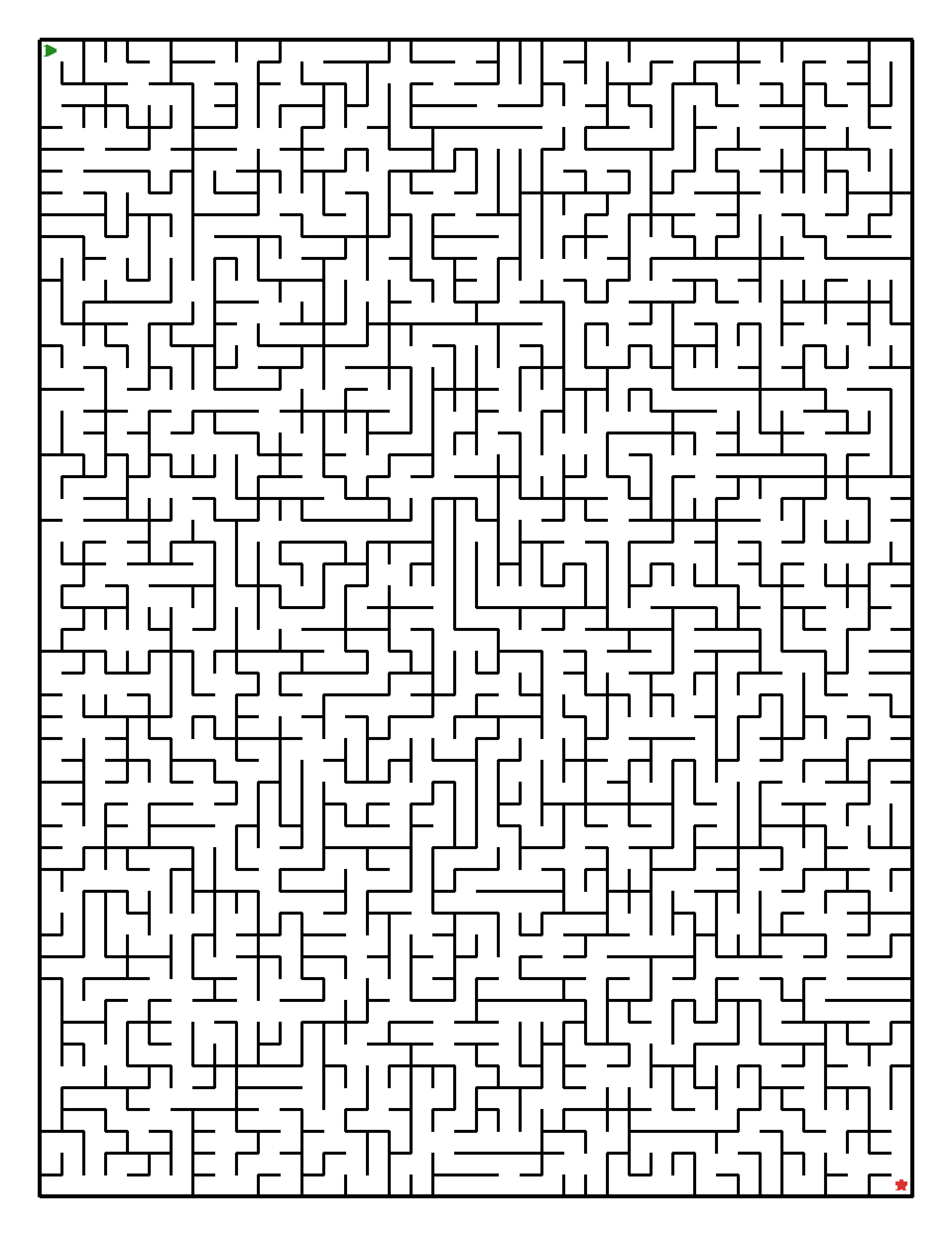 Labyrinth-Rätsel Labyrinth (schwer) für Teenager aus der Kategorie Labyrinth - kostenlos ausdrucken