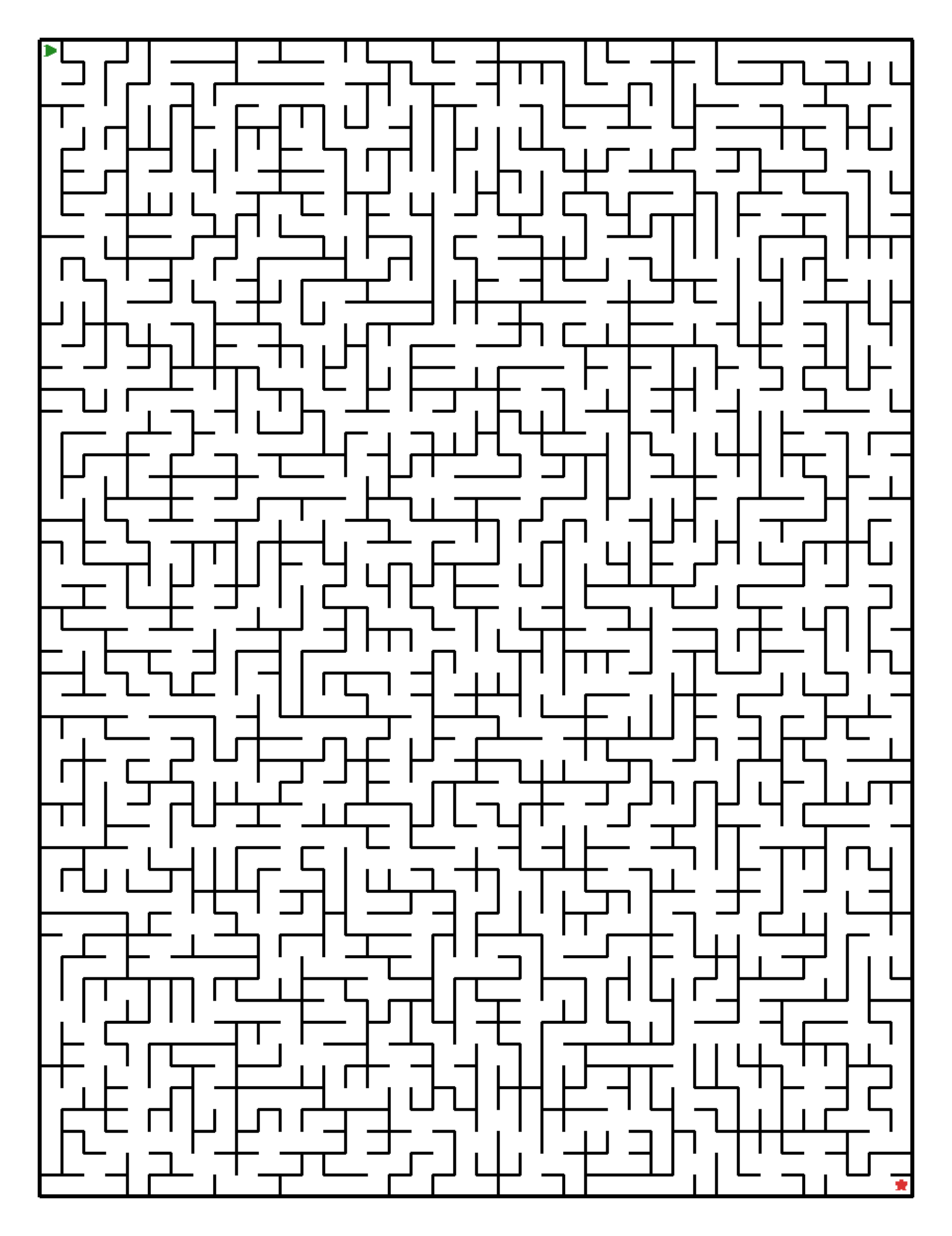 Labyrinth-Rätsel Labyrinth (schwer) für Teenager aus der Kategorie Labyrinth - kostenlos ausdrucken