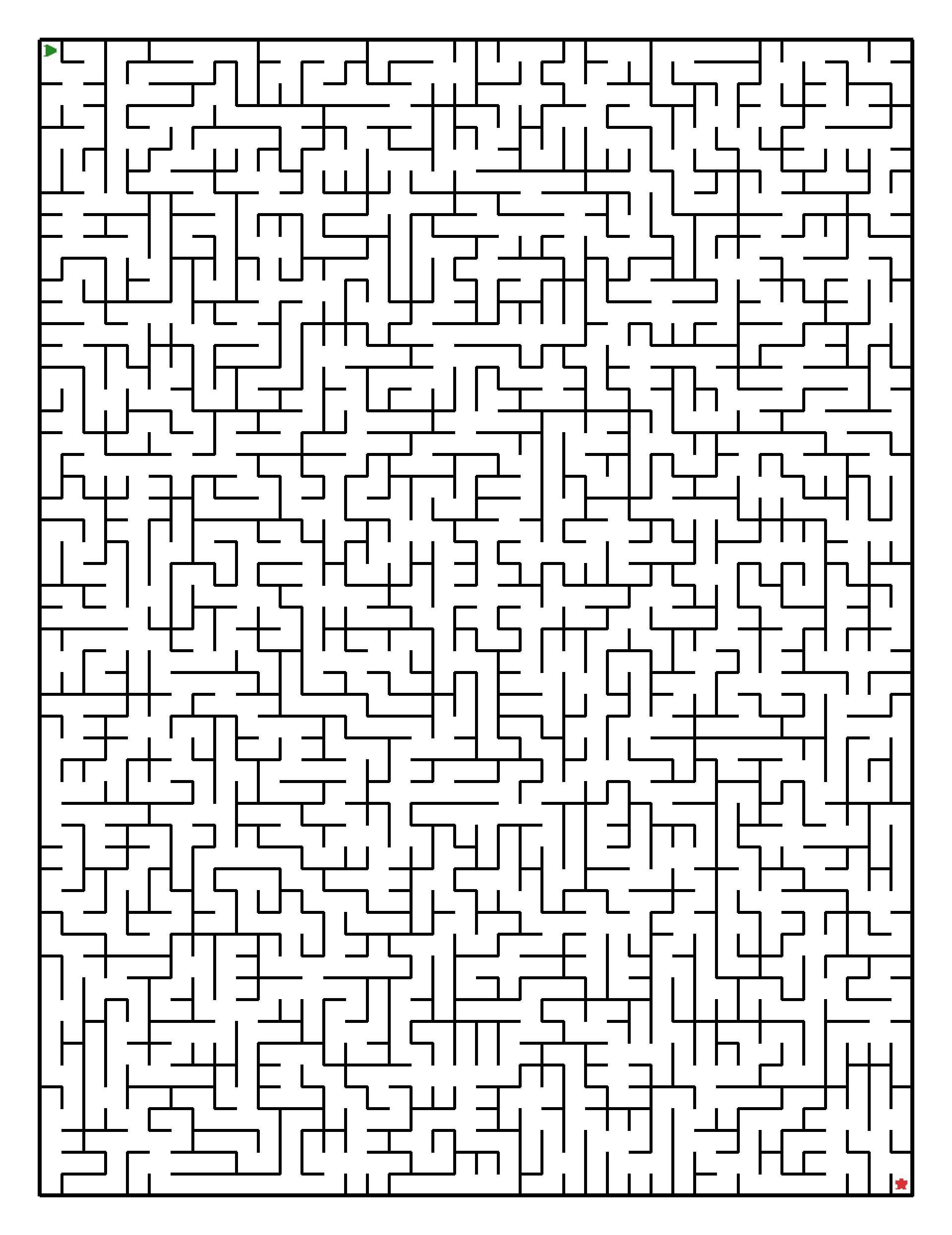 Labyrinth-Rätsel Labyrinth (schwer) für Teenager aus der Kategorie Labyrinth - kostenlos ausdrucken