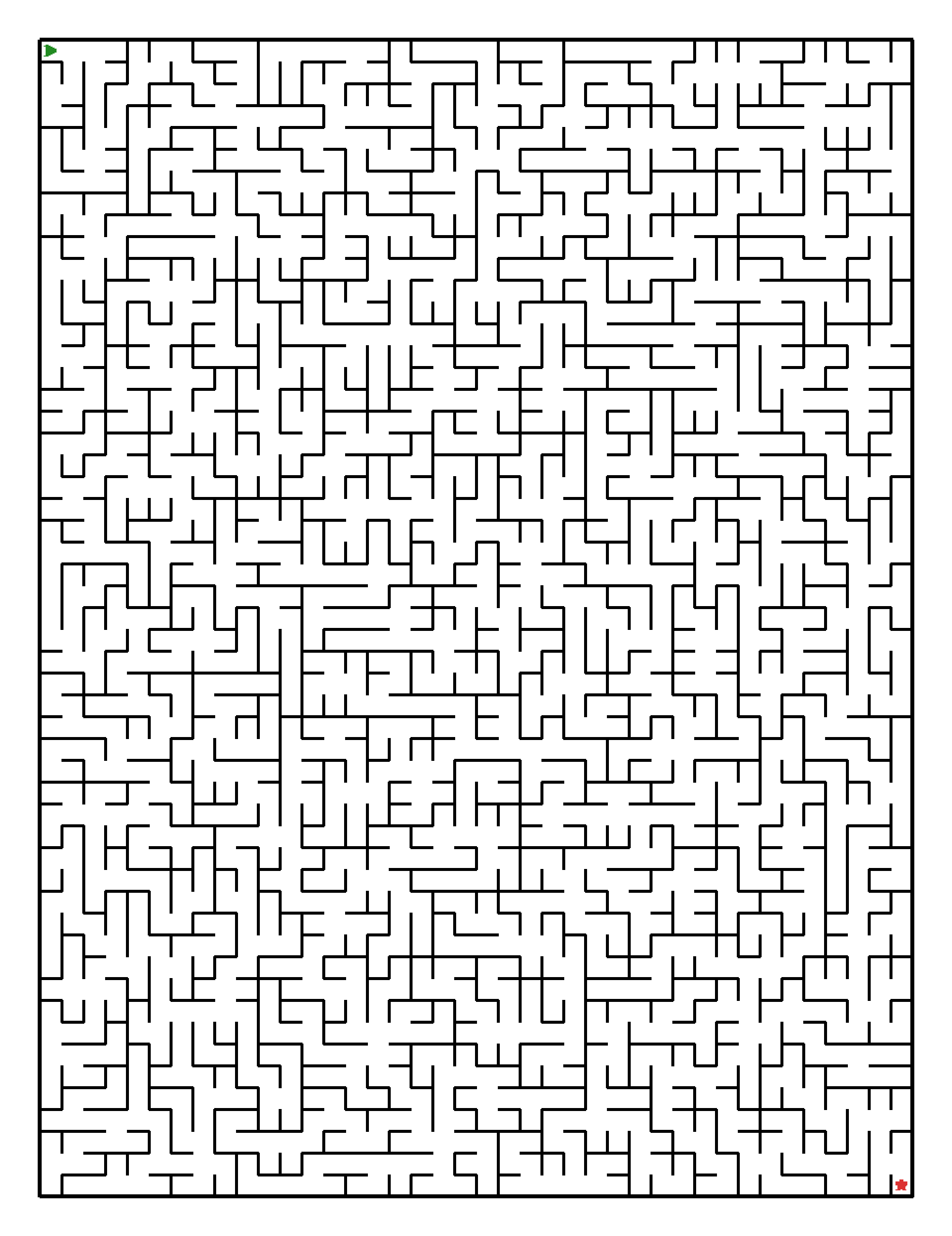 Labyrinth-Rätsel Labyrinth (schwer) für Teenager aus der Kategorie Labyrinth - kostenlos ausdrucken