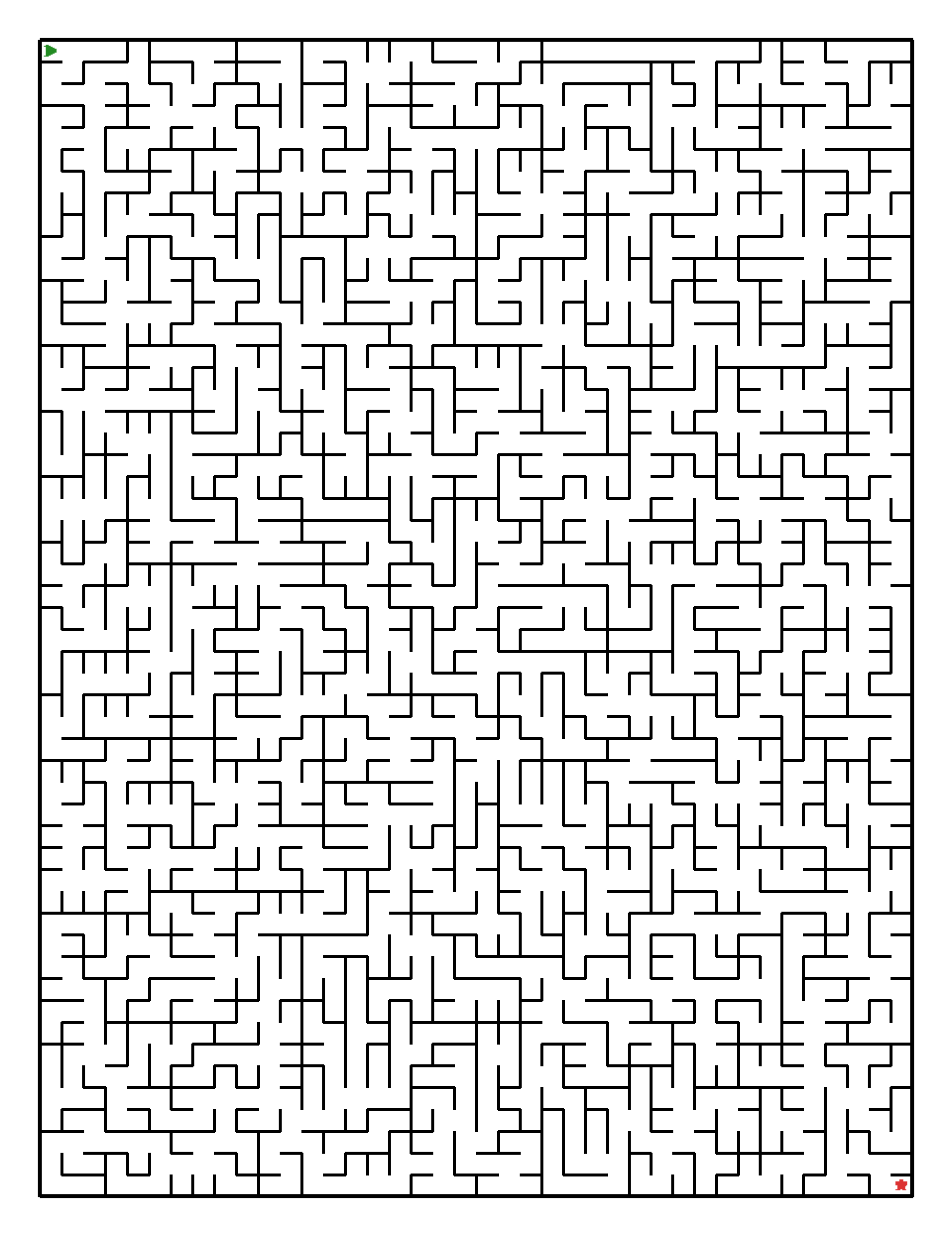 Labyrinth-Rätsel Labyrinth (schwer) für Teenager aus der Kategorie Labyrinth - kostenlos ausdrucken