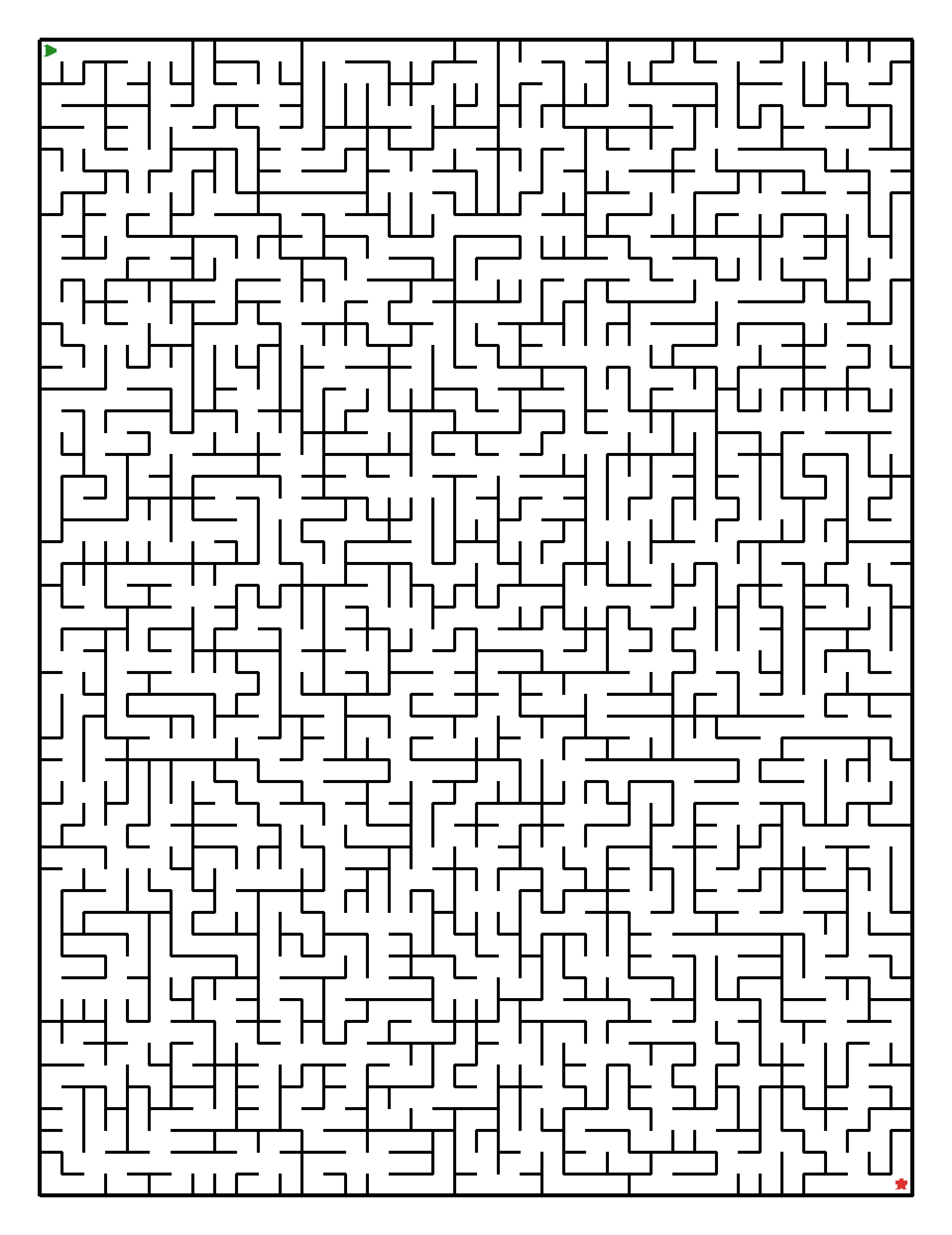 Labyrinth-Rätsel Labyrinth (schwer) für Teenager aus der Kategorie Labyrinth - kostenlos ausdrucken