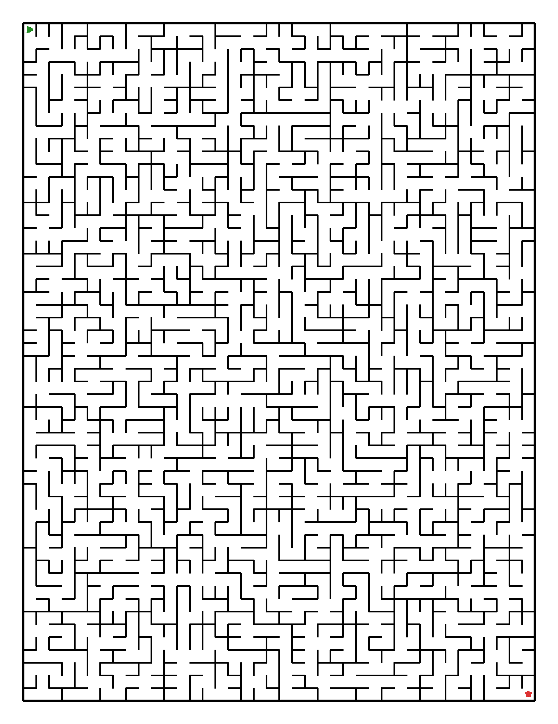 Labyrinth-Rätsel Labyrinth (schwer) für Teenager aus der Kategorie Labyrinth - kostenlos ausdrucken