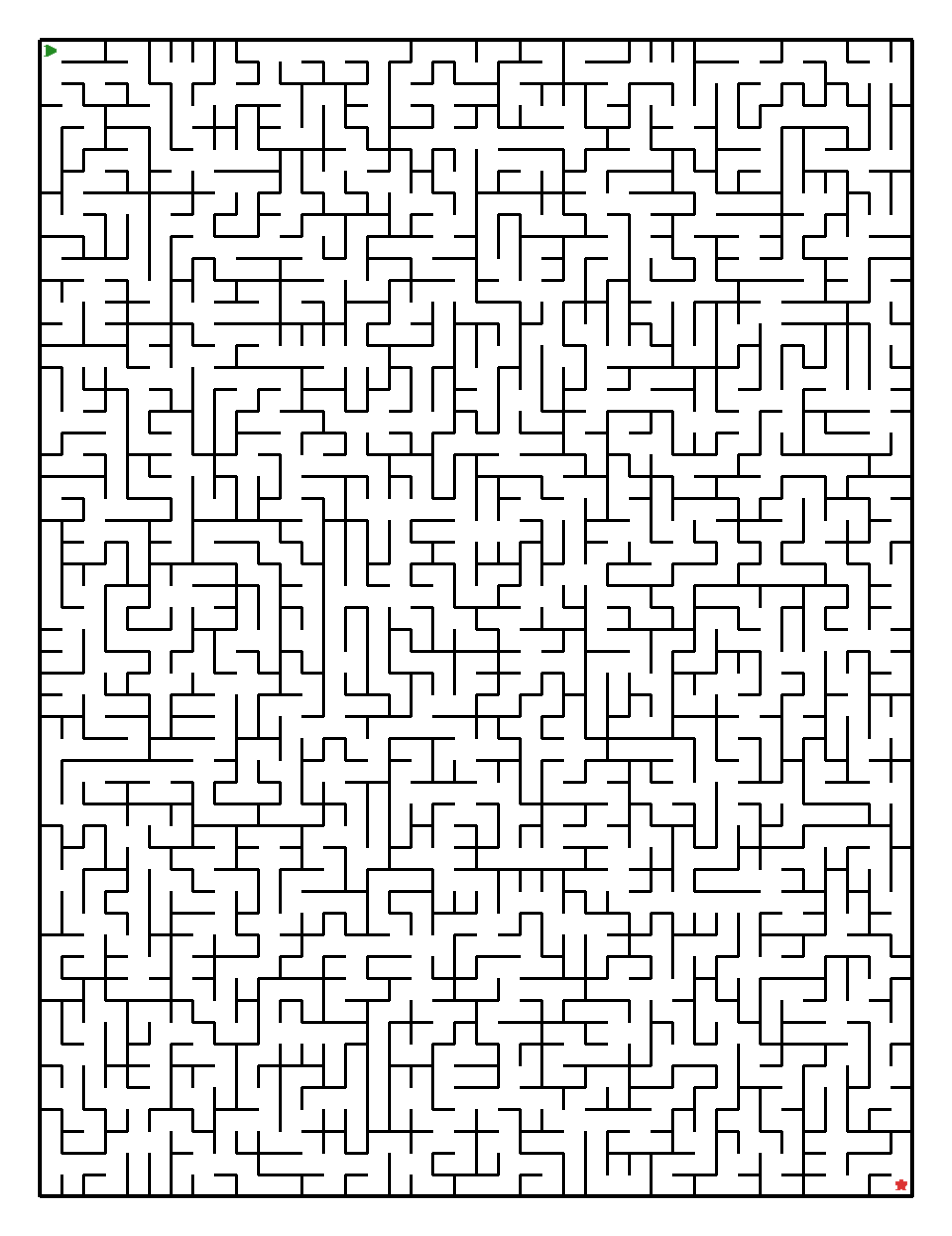 Labyrinth-Rätsel Labyrinth (schwer) für Teenager aus der Kategorie Labyrinth - kostenlos ausdrucken