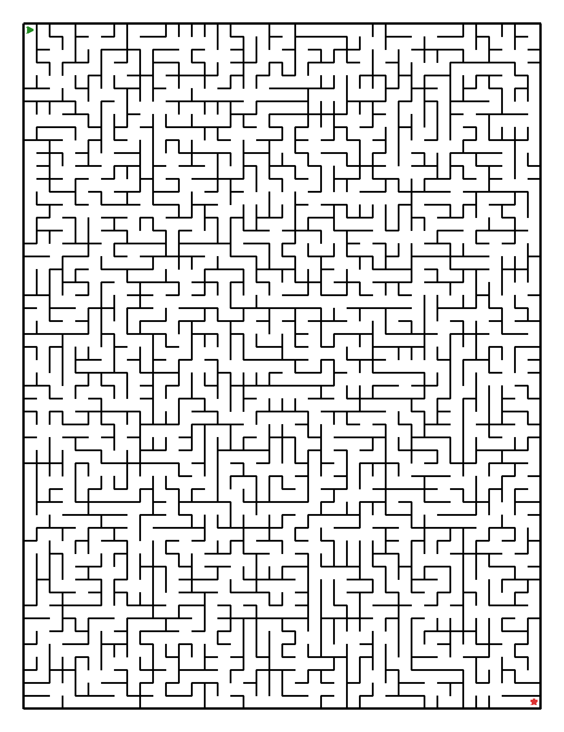 Labyrinth-Rätsel Labyrinth (schwer) für Teenager aus der Kategorie Labyrinth - kostenlos ausdrucken