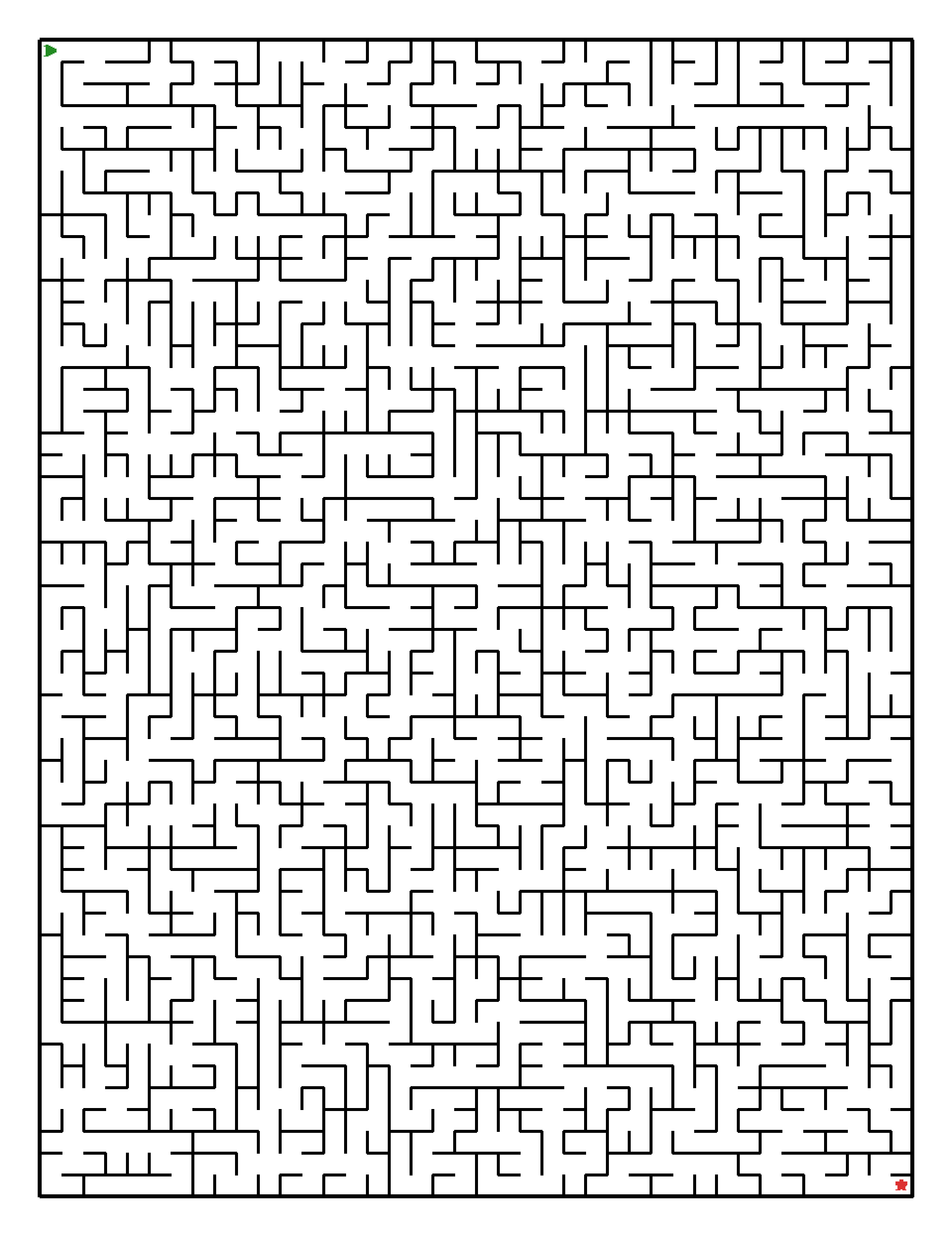 Labyrinth-Rätsel Labyrinth (schwer) für Teenager aus der Kategorie Labyrinth - kostenlos ausdrucken