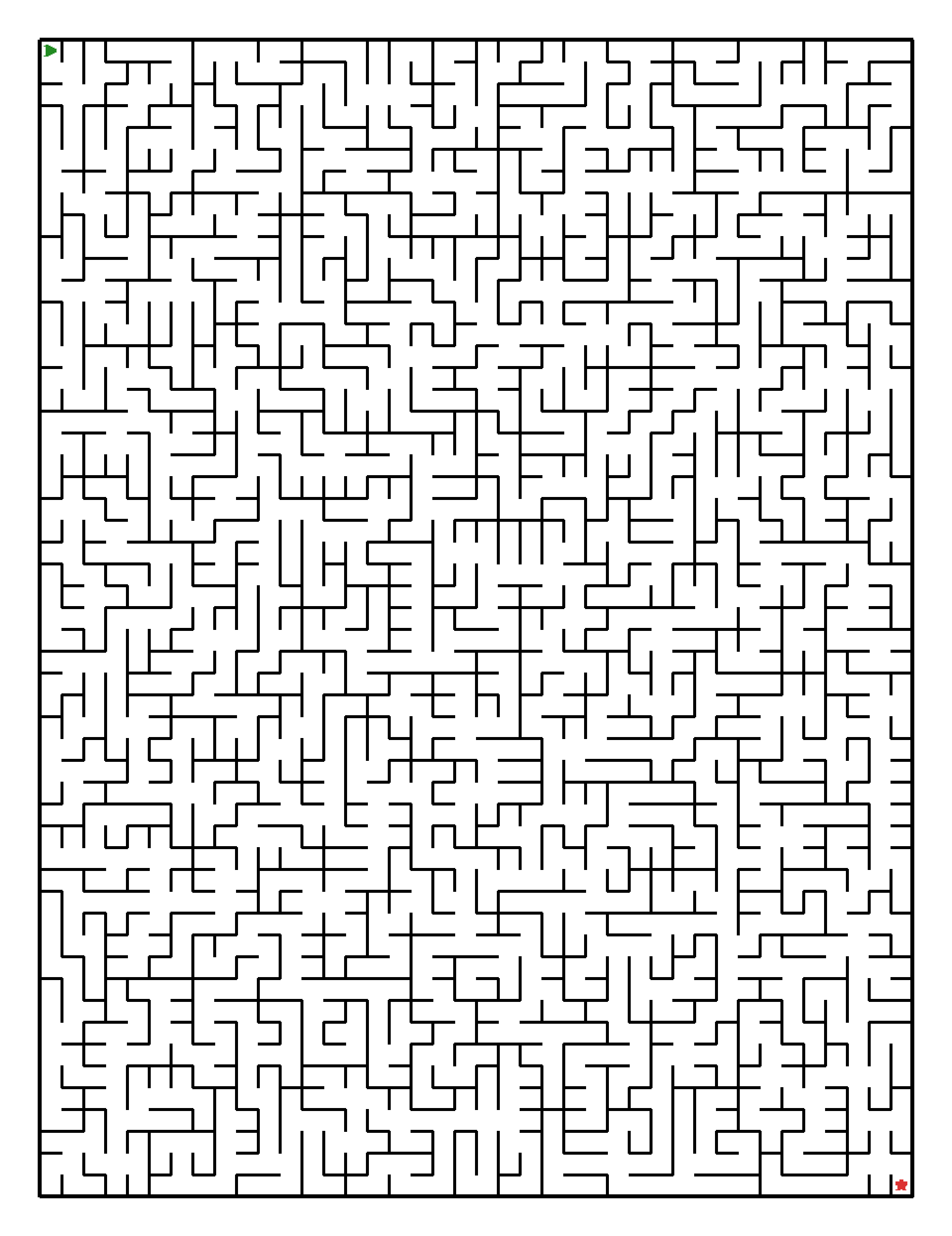 Labyrinth-Rätsel Labyrinth (schwer) für Teenager aus der Kategorie Labyrinth - kostenlos ausdrucken