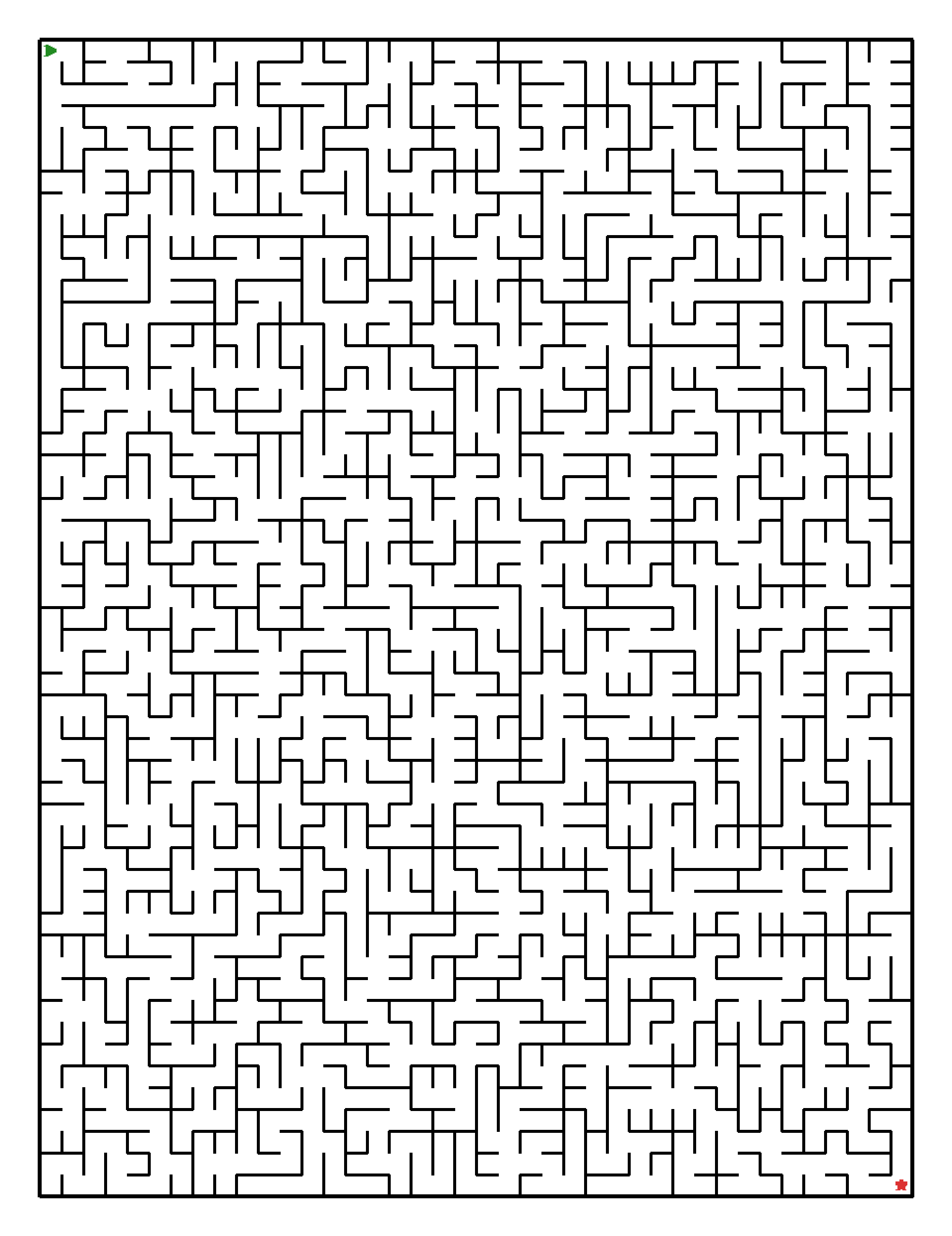 Labyrinth-Rätsel Labyrinth (schwer) für Teenager aus der Kategorie Labyrinth - kostenlos ausdrucken