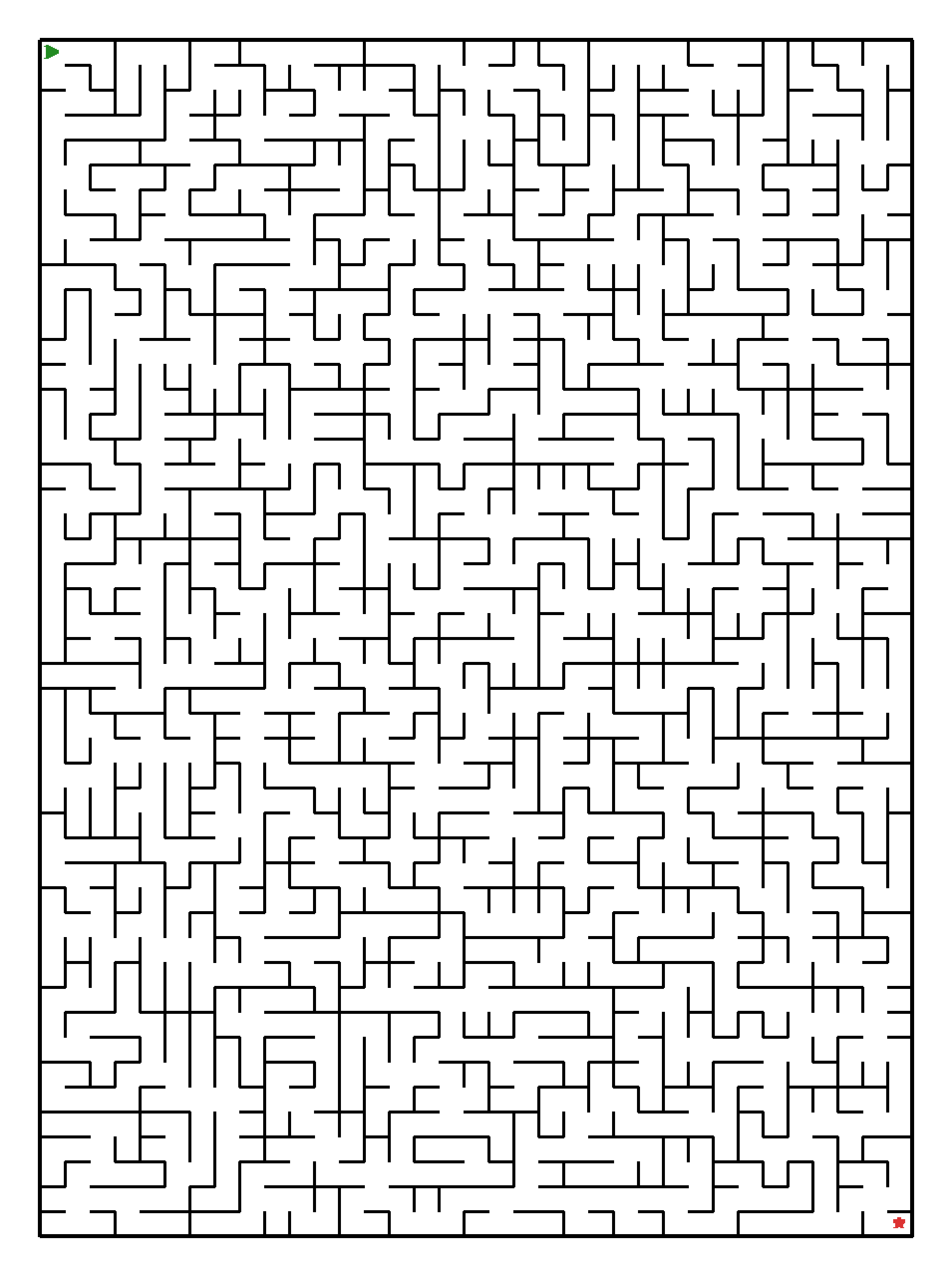 Labyrinth-Rätsel Labyrinth (schwer) für Teenager aus der Kategorie Labyrinth - kostenlos ausdrucken