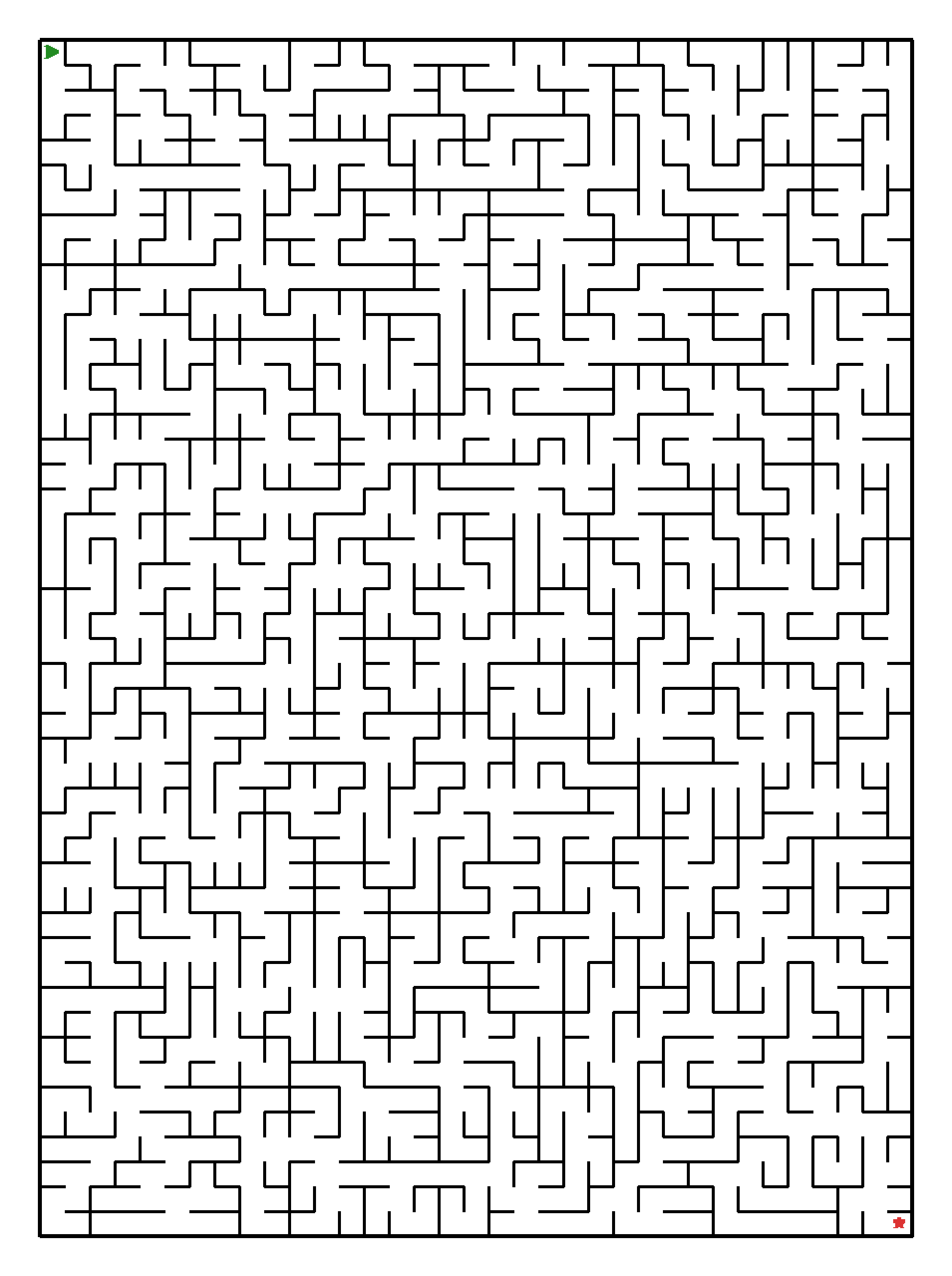 Labyrinth-Rätsel Labyrinth (schwer) für Teenager aus der Kategorie Labyrinth - kostenlos ausdrucken