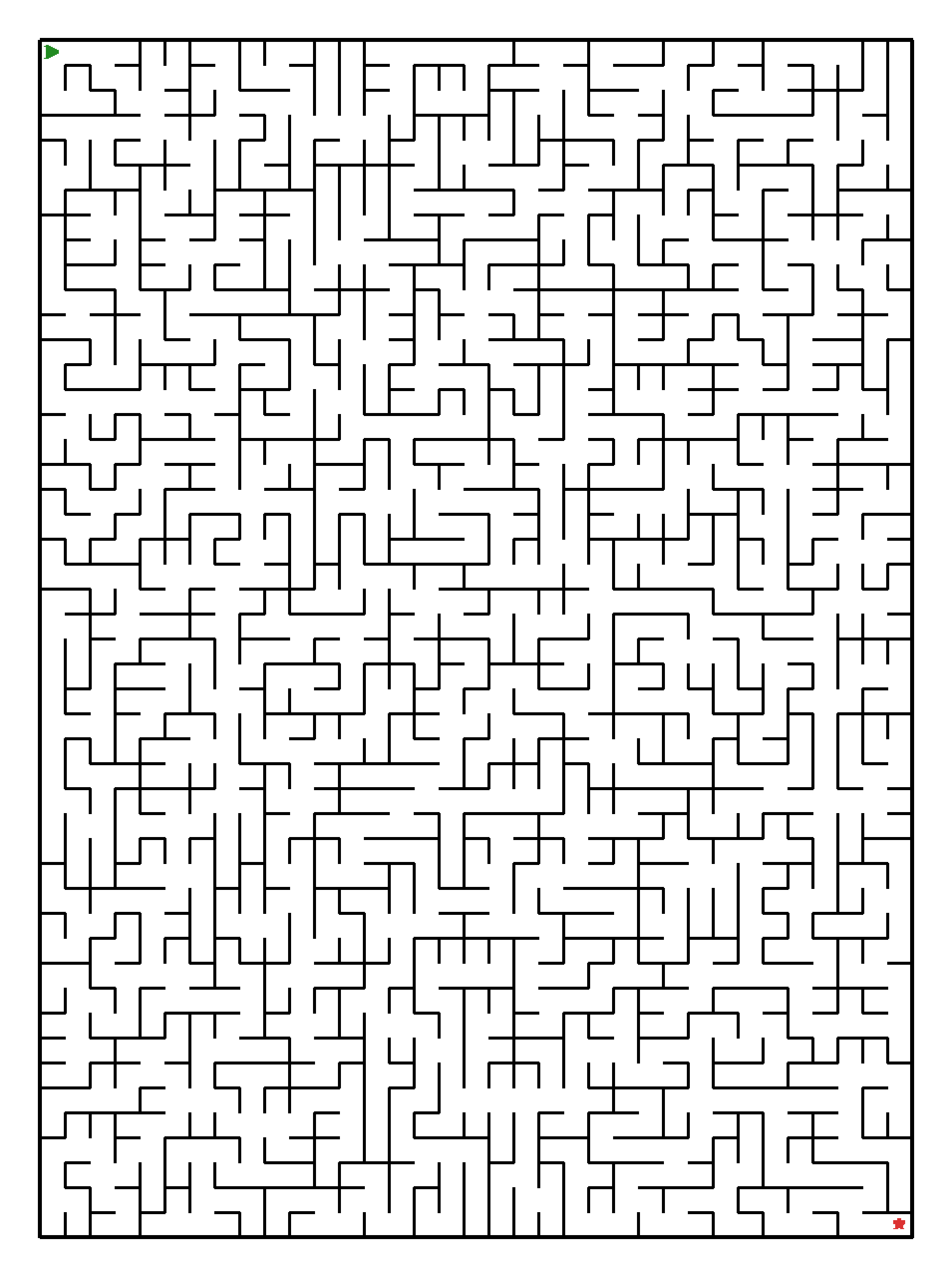 Labyrinth-Rätsel Labyrinth (schwer) für Teenager aus der Kategorie Labyrinth - kostenlos ausdrucken