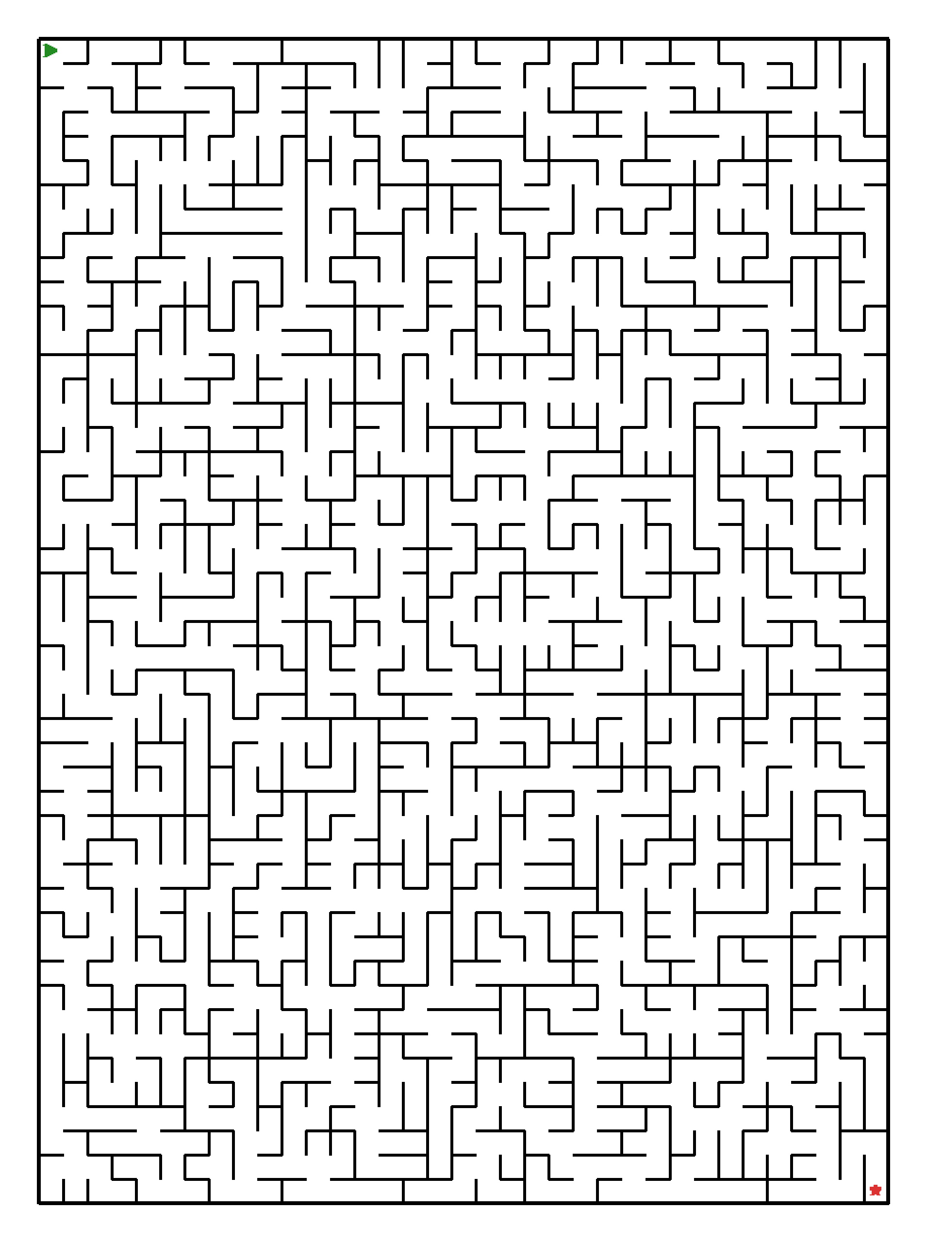 Labyrinth-Rätsel Labyrinth (schwer) für Teenager aus der Kategorie Labyrinth - kostenlos ausdrucken