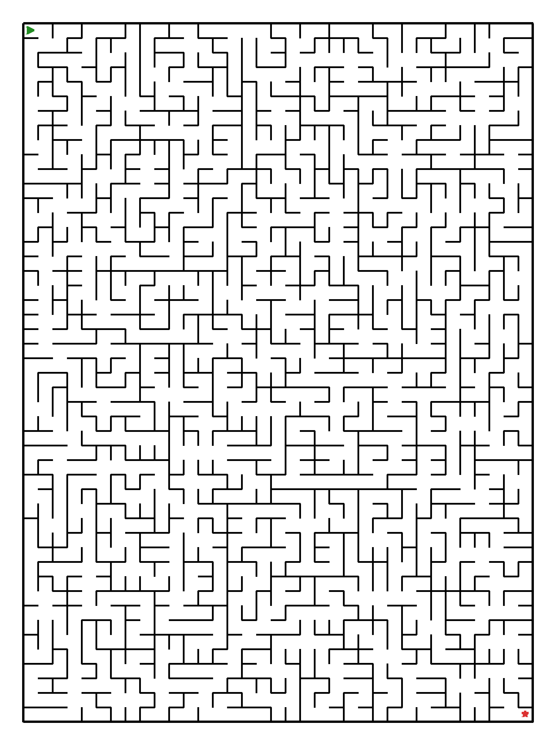 Labyrinth-Rätsel Labyrinth (schwer) für Teenager aus der Kategorie Labyrinth - kostenlos ausdrucken