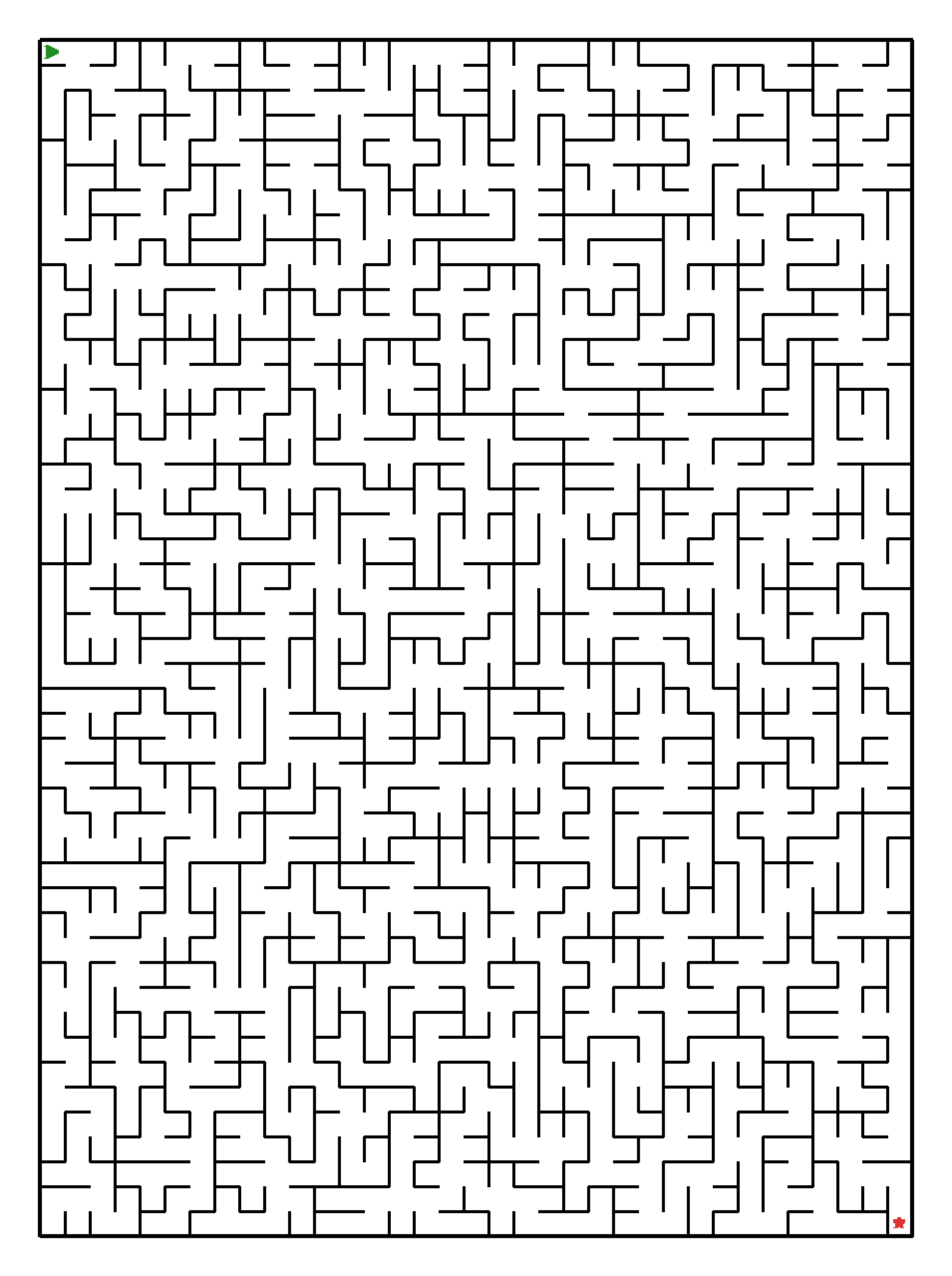 Labyrinth-Rätsel Labyrinth (schwer) für Teenager aus der Kategorie Labyrinth - kostenlos ausdrucken