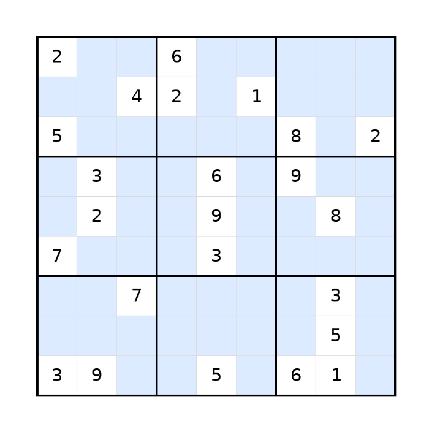 Sudoku-Rätsel Sudoku 9x9 (schwer) für Teenager aus der Kategorie Sudoku - kostenlos ausdrucken