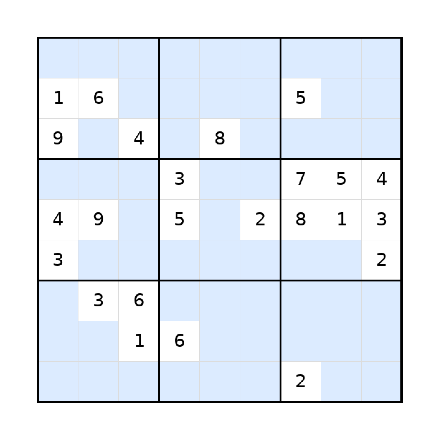 Sudoku-Rätsel Sudoku 9x9 (schwer) für Teenager aus der Kategorie Sudoku - kostenlos ausdrucken