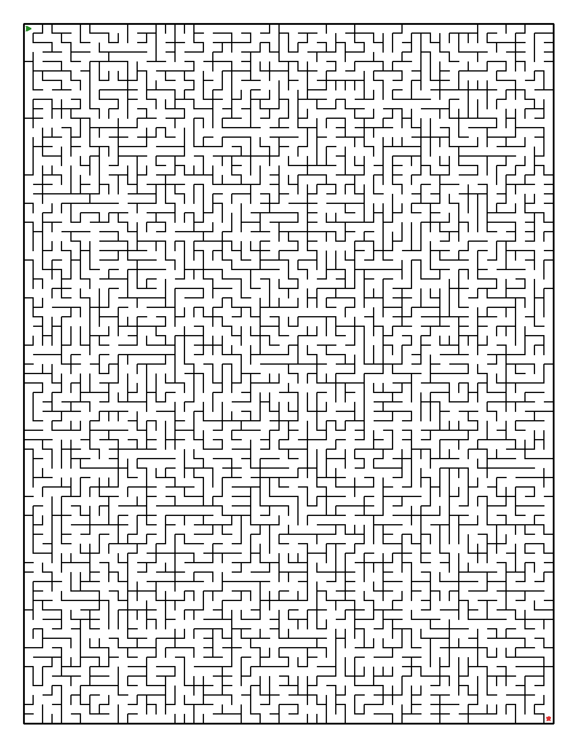 Labyrinth-Rätsel Labyrinth (schwer) für Erwachsene aus der Kategorie Labyrinth - kostenlos ausdrucken