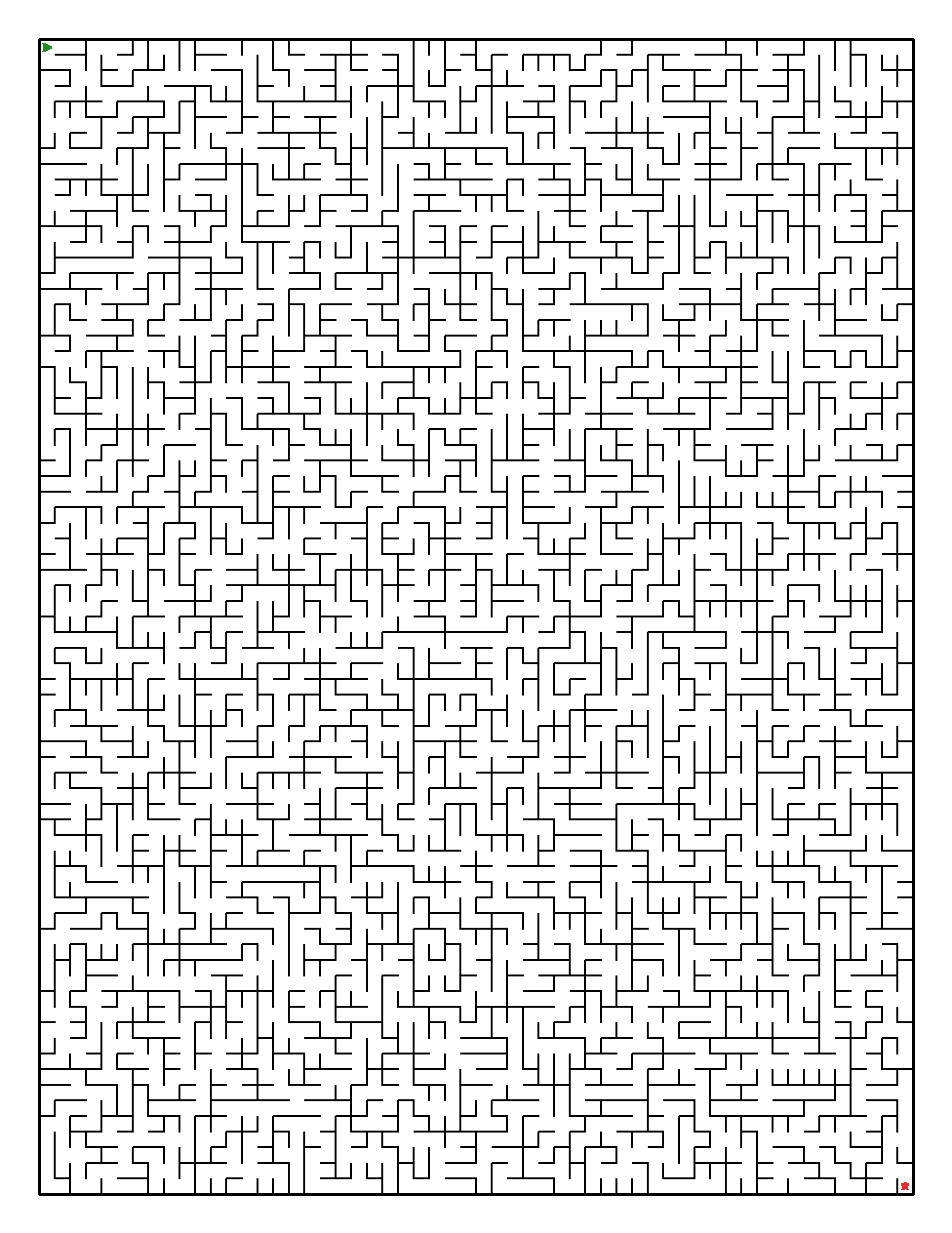 Labyrinth-Rätsel Labyrinth (schwer) für Erwachsene aus der Kategorie Labyrinth - kostenlos ausdrucken