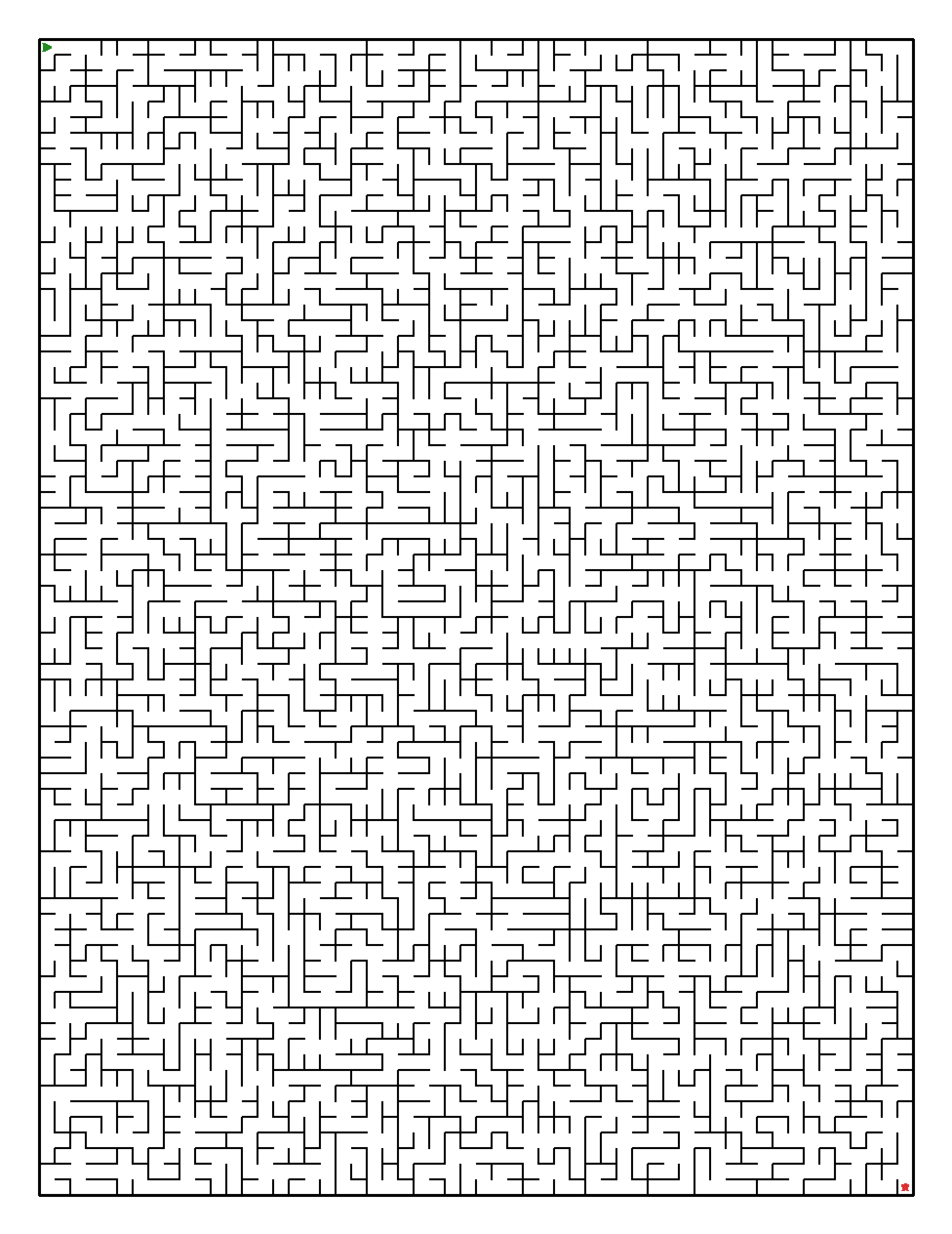 Labyrinth-Rätsel Labyrinth (schwer) für Erwachsene aus der Kategorie Labyrinth - kostenlos ausdrucken