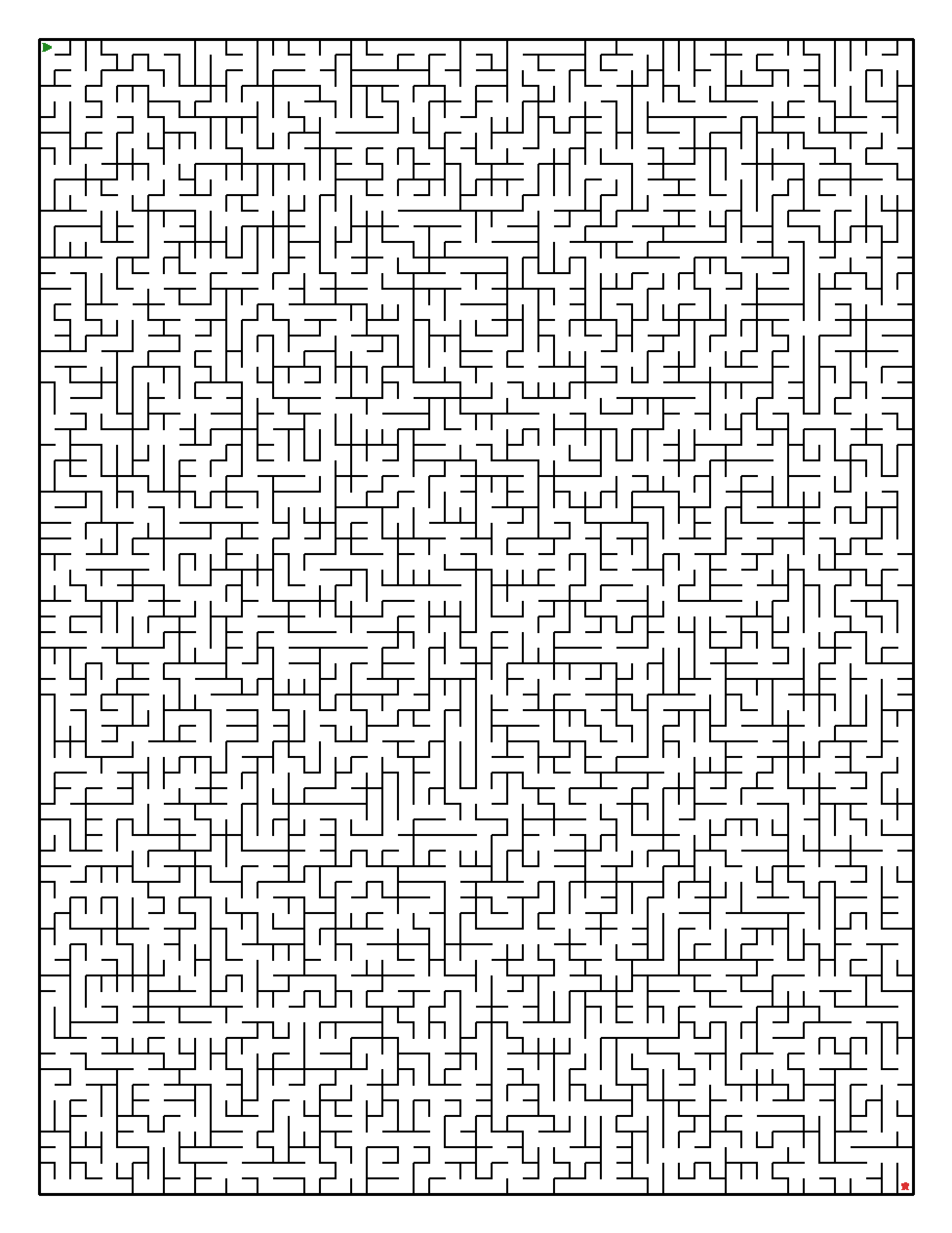 Labyrinth-Rätsel Labyrinth (schwer) für Erwachsene aus der Kategorie Labyrinth - kostenlos ausdrucken