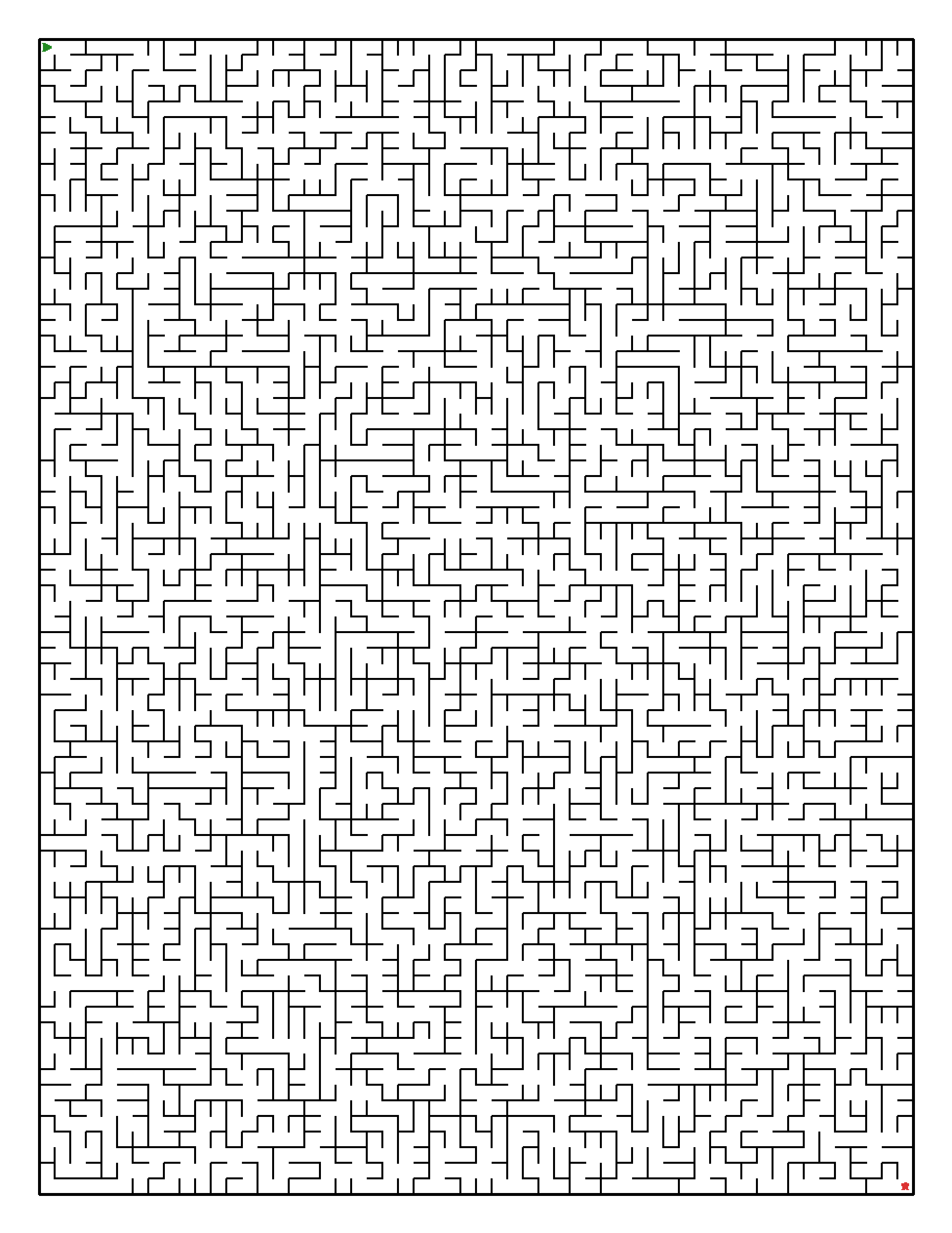 Labyrinth-Rätsel Labyrinth (schwer) für Erwachsene aus der Kategorie Labyrinth - kostenlos ausdrucken