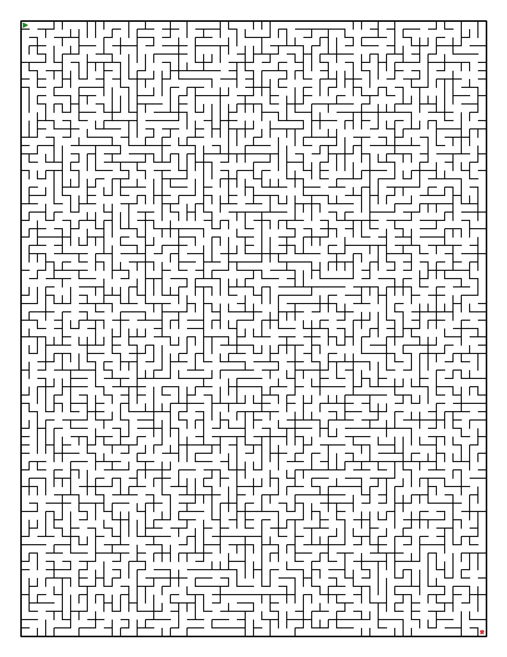 Labyrinth-Rätsel Labyrinth (schwer) für Erwachsene aus der Kategorie Labyrinth - kostenlos ausdrucken