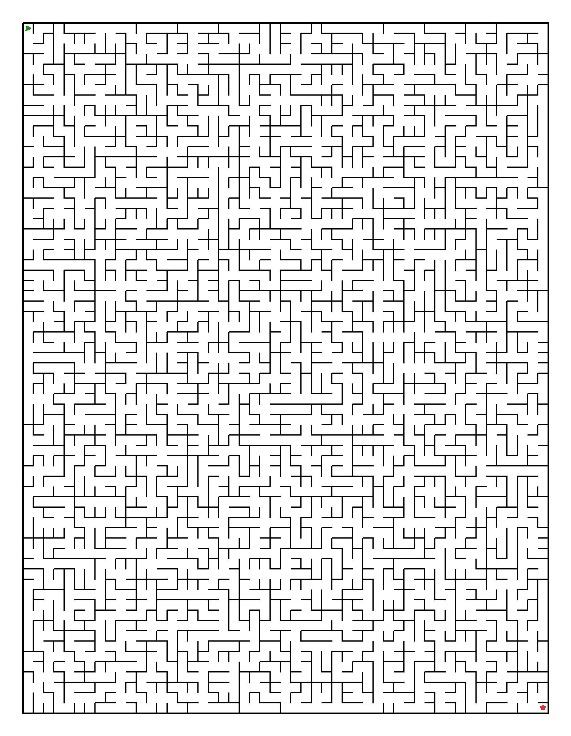 Labyrinth-Rätsel Labyrinth (schwer) für Erwachsene aus der Kategorie Labyrinth - kostenlos ausdrucken