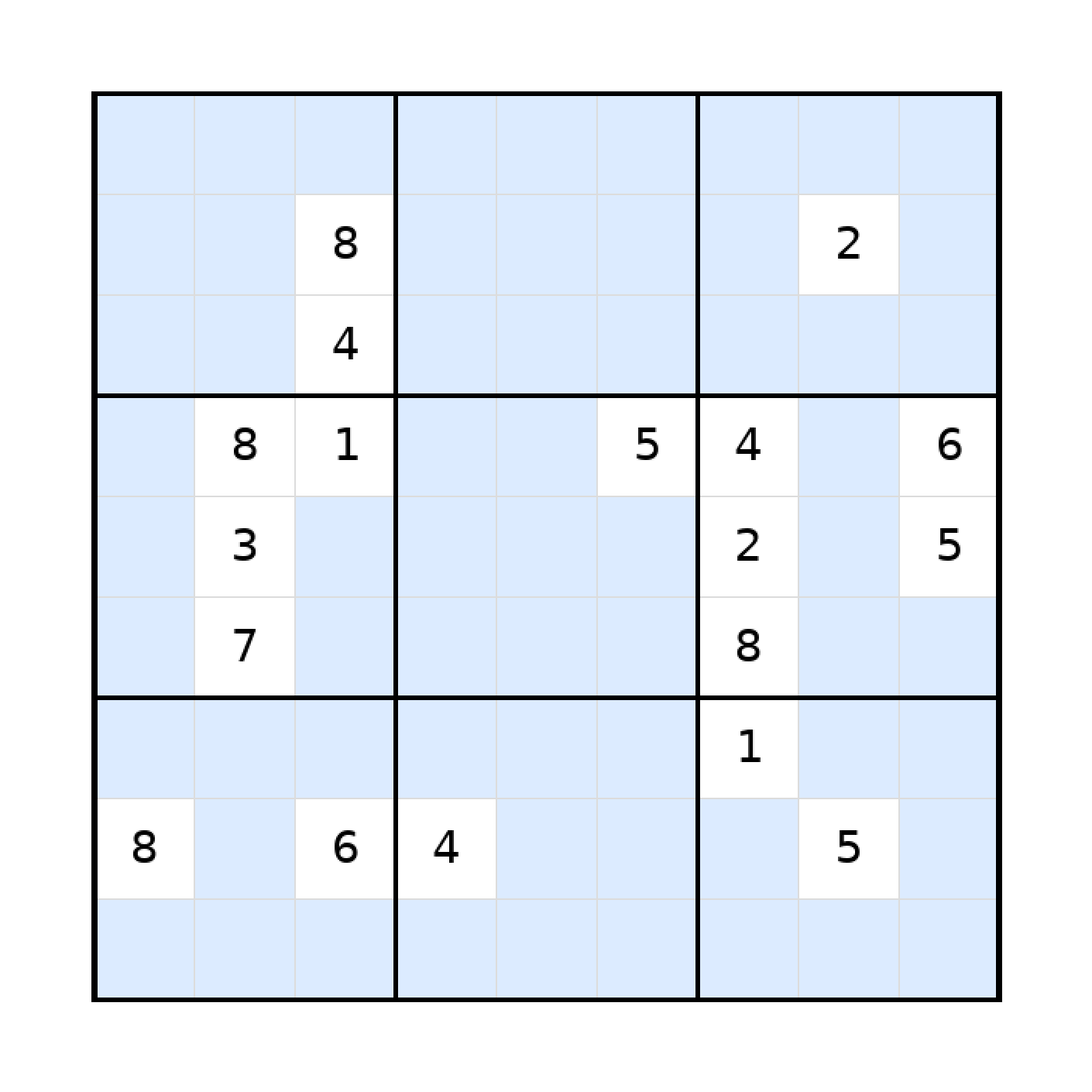 Sudoku-Rätsel Sudoku 9x9 (schwer) fuer Erwachsene aus der Kategorie Denk- & Knobelspiele - kostenlos ausdrucken