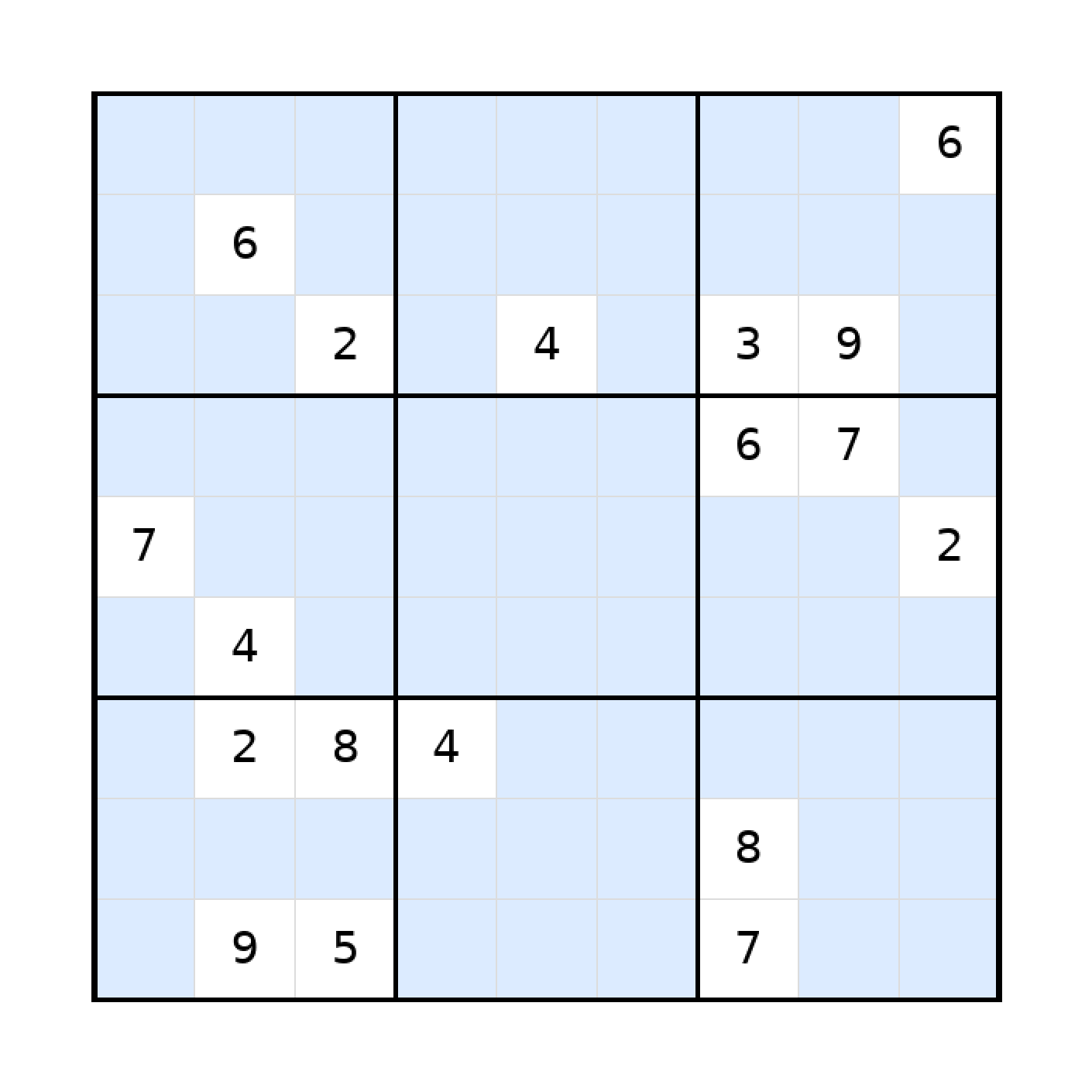 Sudoku-Rätsel Sudoku 9x9 (schwer) für Erwachsene aus der Kategorie Sudoku - kostenlos ausdrucken
