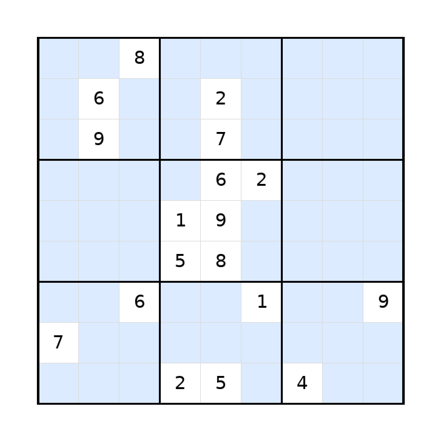 Sudoku-Rätsel Sudoku 9x9 (schwer) für Erwachsene aus der Kategorie Sudoku - kostenlos ausdrucken