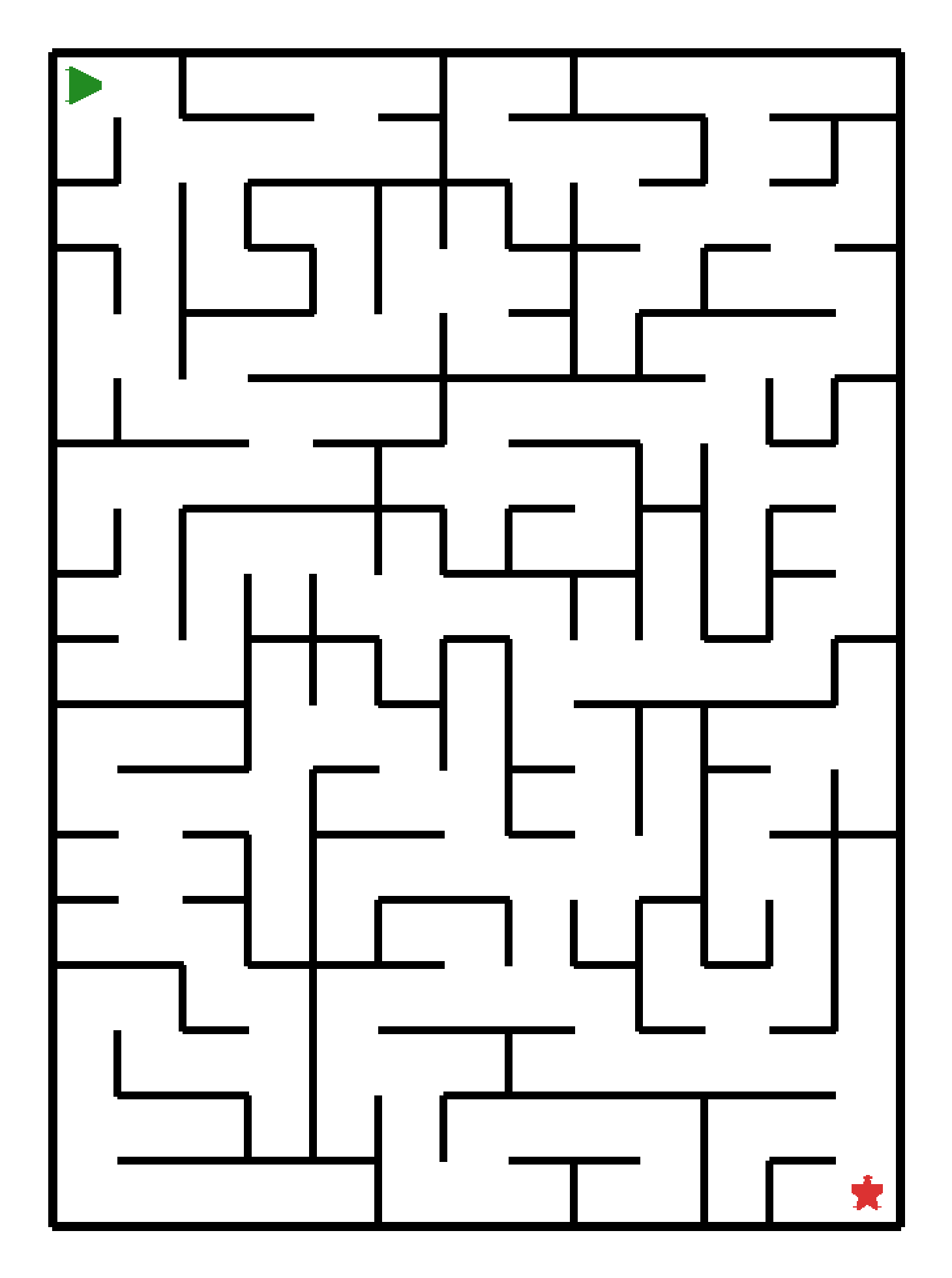 Labyrinth-Rätsel Labyrinth (schwer) für Kindergarten aus der Kategorie Labyrinth - kostenlos ausdrucken