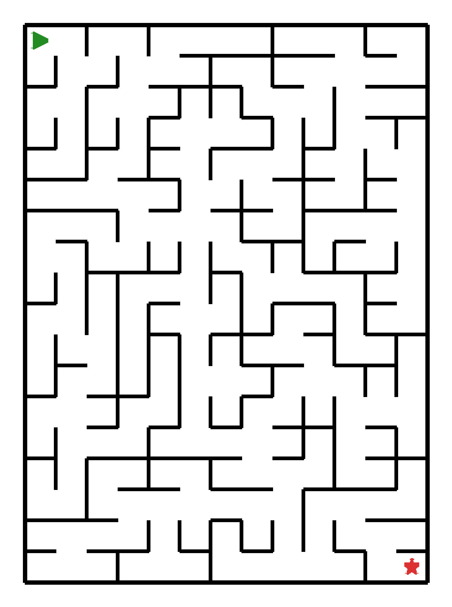 Labyrinth-Rätsel Labyrinth (schwer) für Kindergarten aus der Kategorie Labyrinth - kostenlos ausdrucken