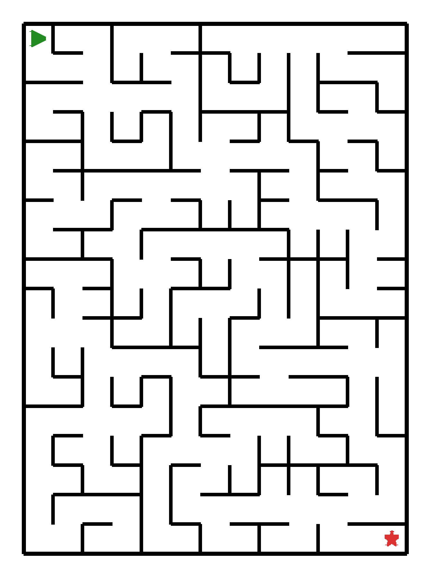 Labyrinth-Rätsel Labyrinth (schwer) für Kindergarten aus der Kategorie Labyrinth - kostenlos ausdrucken