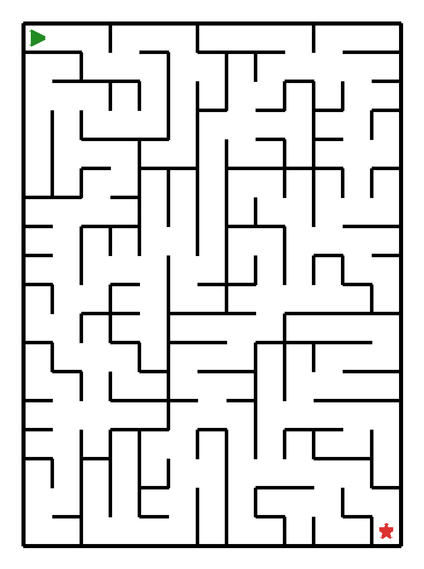 Labyrinth-Rätsel Labyrinth (schwer) für Kindergarten aus der Kategorie Labyrinth - kostenlos ausdrucken