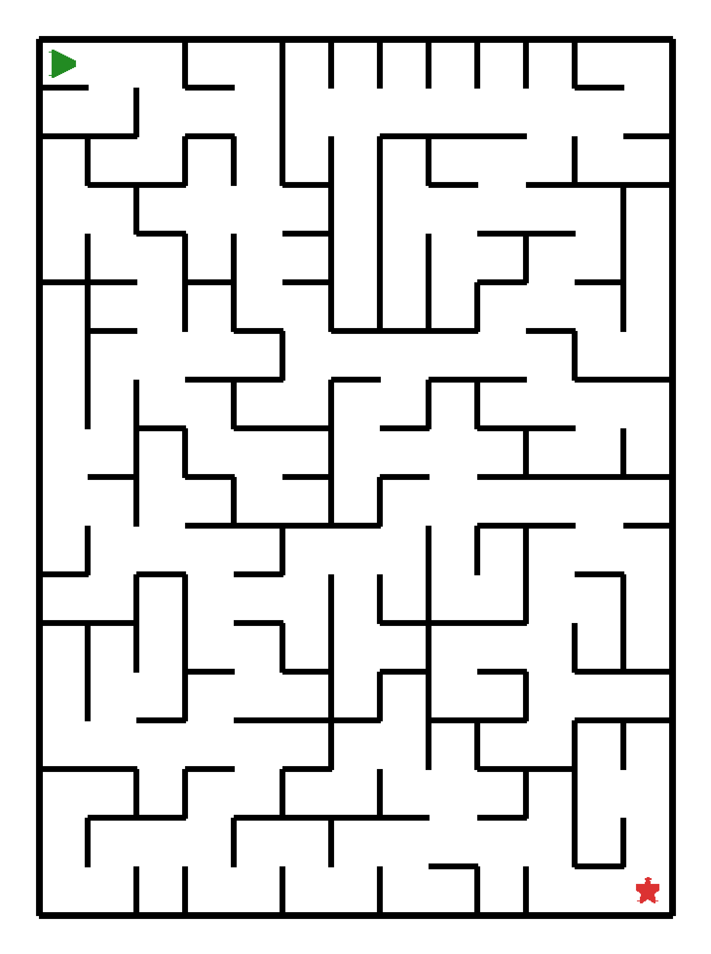 Labyrinth-Rätsel Labyrinth (schwer) für Kindergarten aus der Kategorie Labyrinth - kostenlos ausdrucken