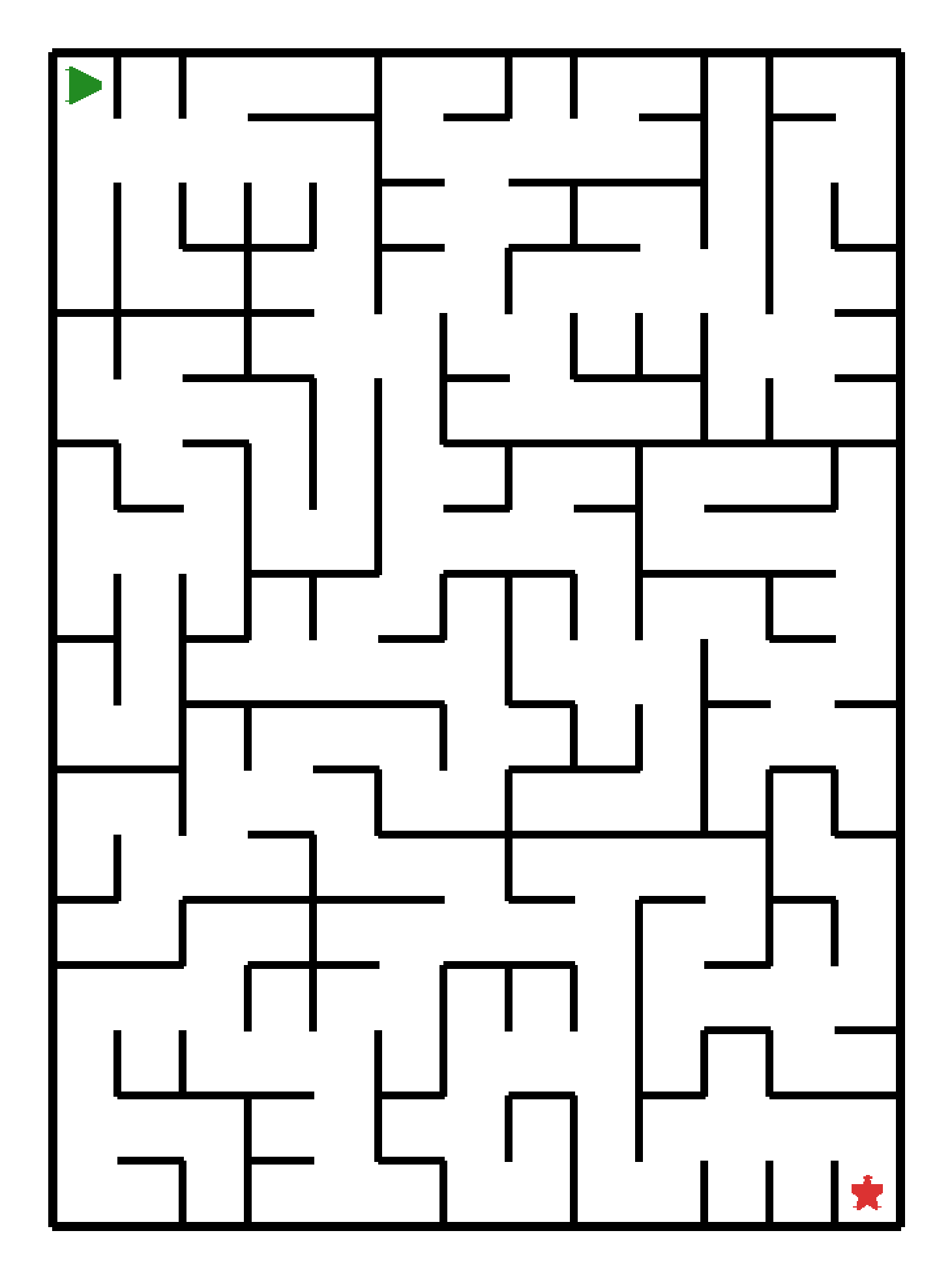 Labyrinth-Rätsel Labyrinth (schwer) für Kindergarten aus der Kategorie Labyrinth - kostenlos ausdrucken