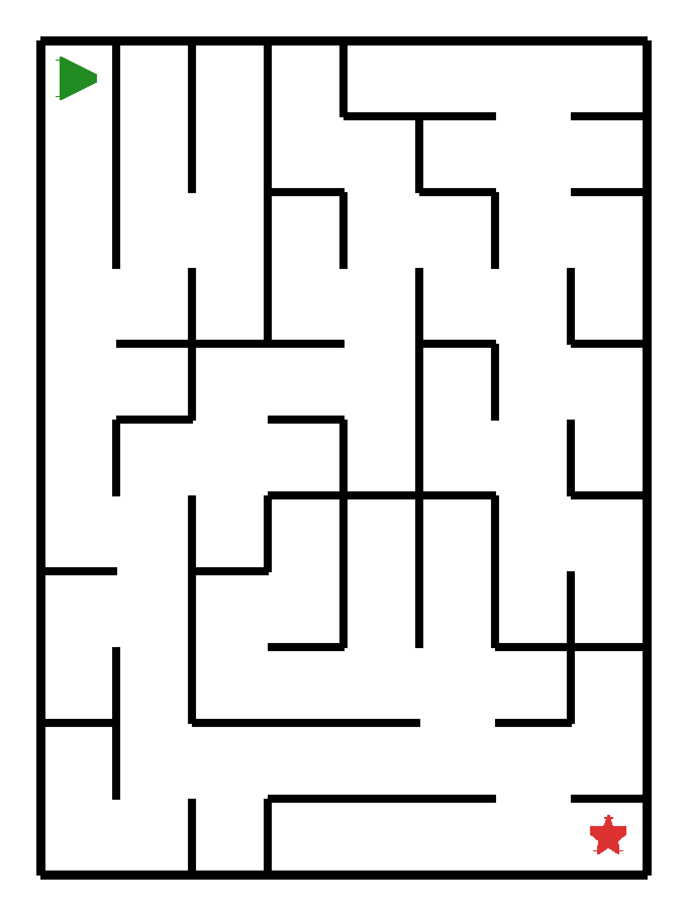 Labyrinth-Rätsel Labyrinth (schwer) für Kindergarten aus der Kategorie Labyrinth - kostenlos ausdrucken