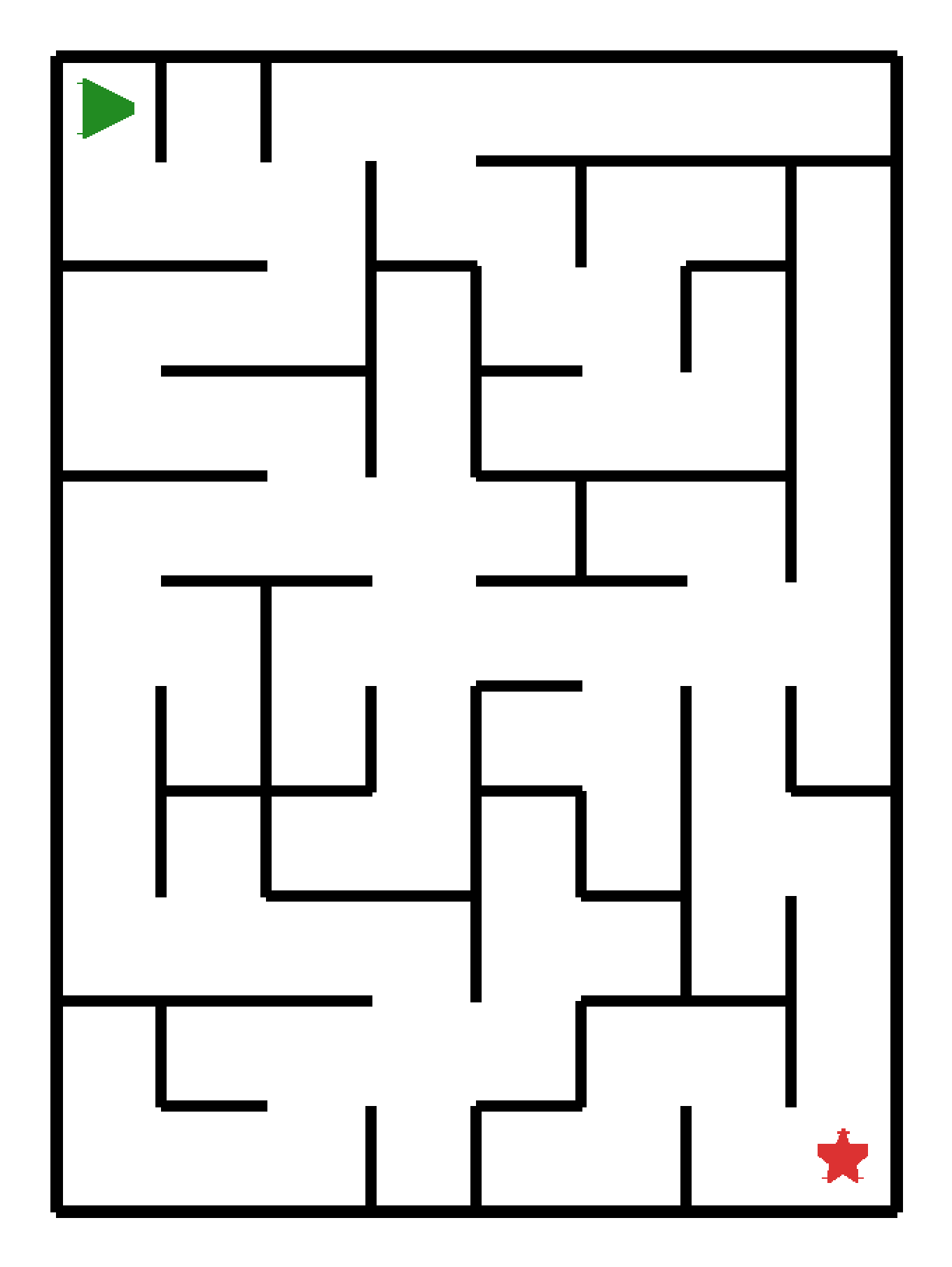Labyrinth-Rätsel Labyrinth (schwer) für Kindergarten aus der Kategorie Labyrinth - kostenlos ausdrucken