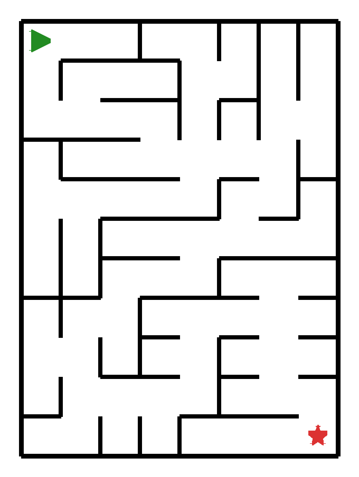 Labyrinth-Rätsel Labyrinth (schwer) für Kindergarten aus der Kategorie Labyrinth - kostenlos ausdrucken