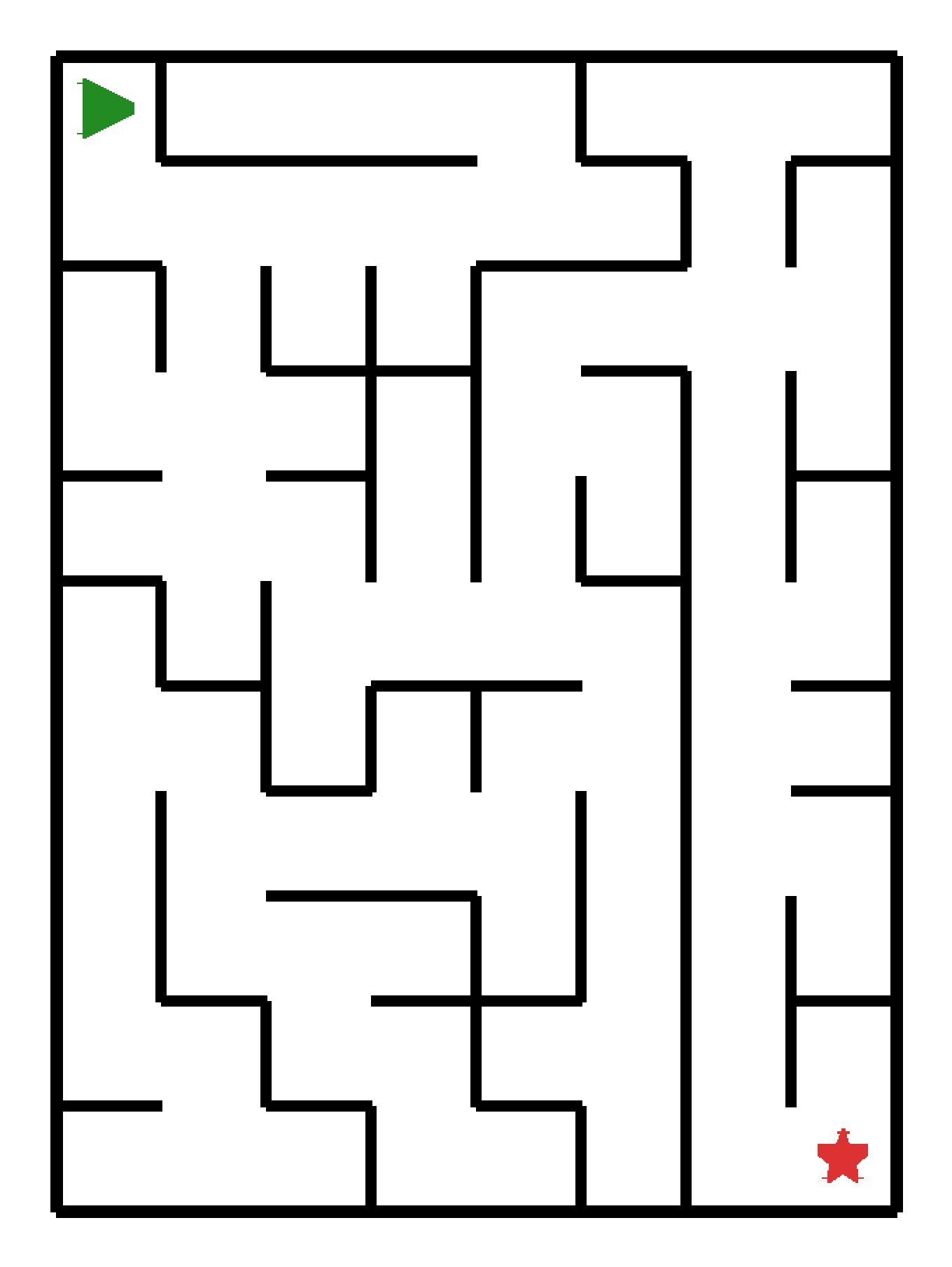 Labyrinth-Rätsel Labyrinth (schwer) für Kindergarten aus der Kategorie Labyrinth - kostenlos ausdrucken
