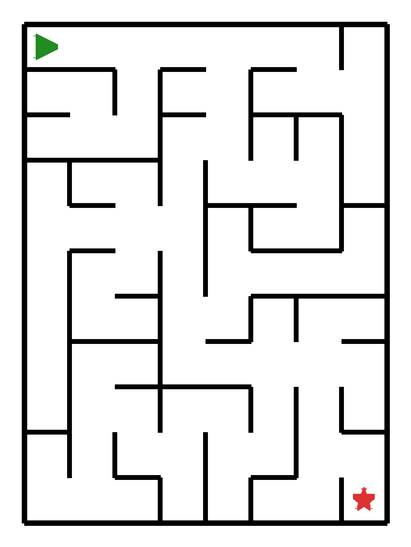 Labyrinth-Rätsel Labyrinth (schwer) für Kindergarten aus der Kategorie Labyrinth - kostenlos ausdrucken